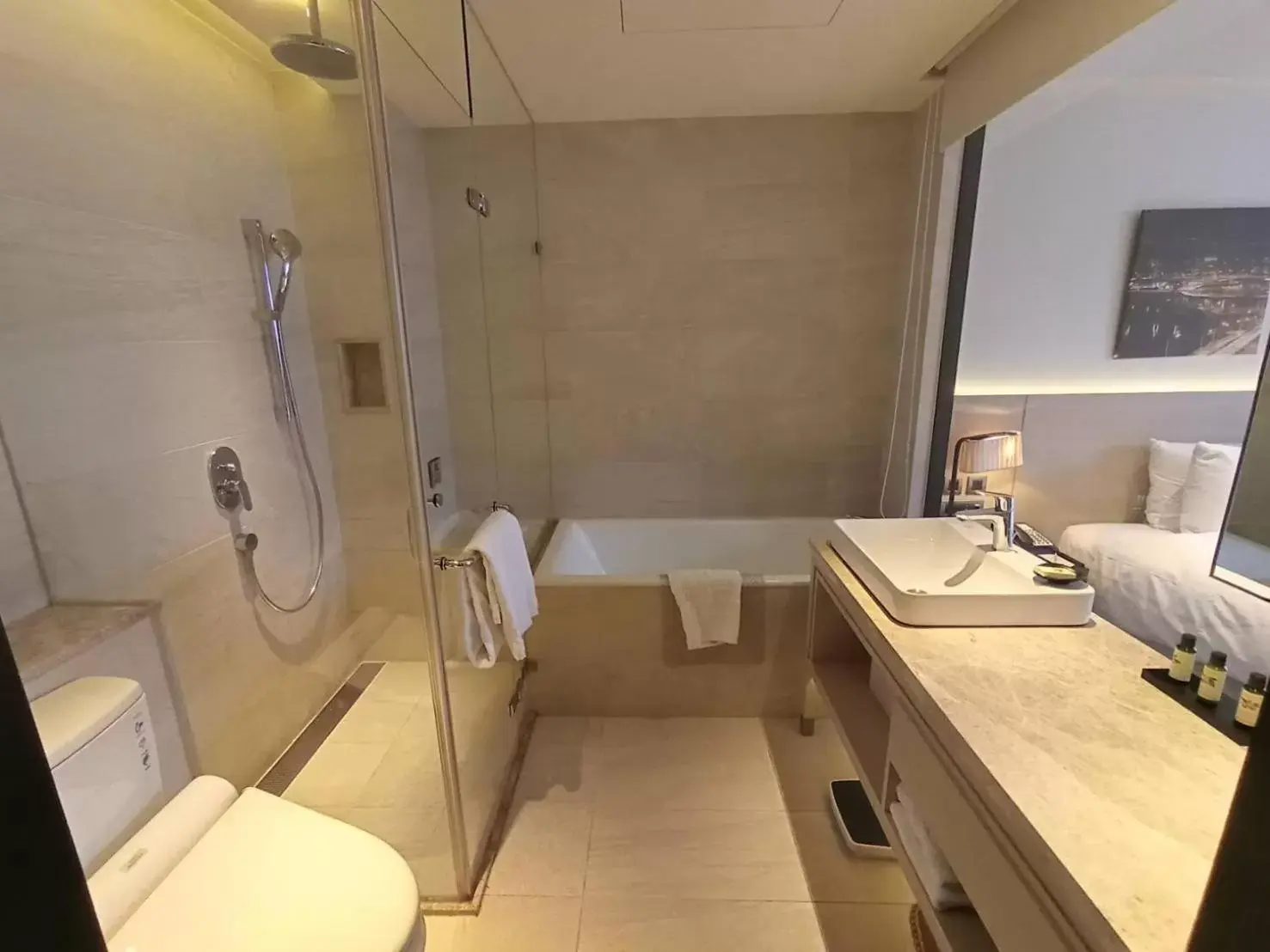 Bathroom in Riverview Suites Taipei