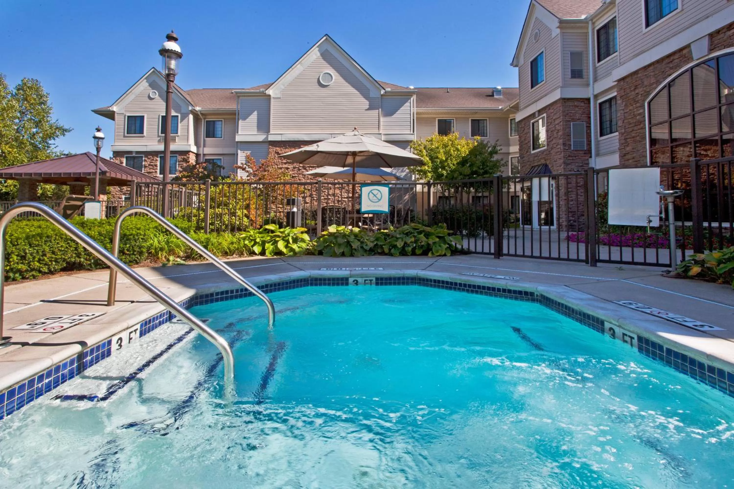 Swimming pool in Staybridge Suites Detroit-Utica by IHG