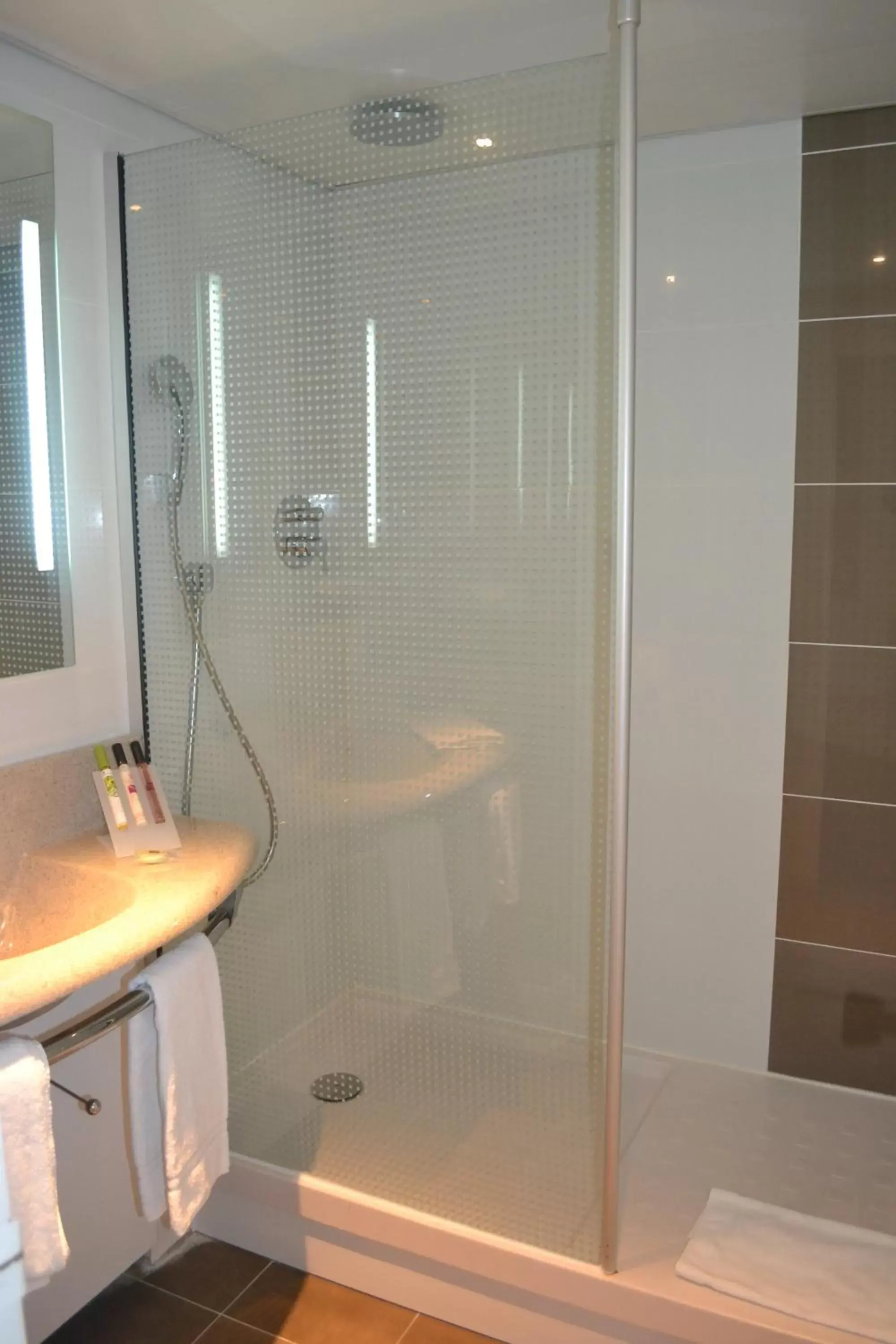 Bathroom in ibis Styles Lille Neuville en Ferrain