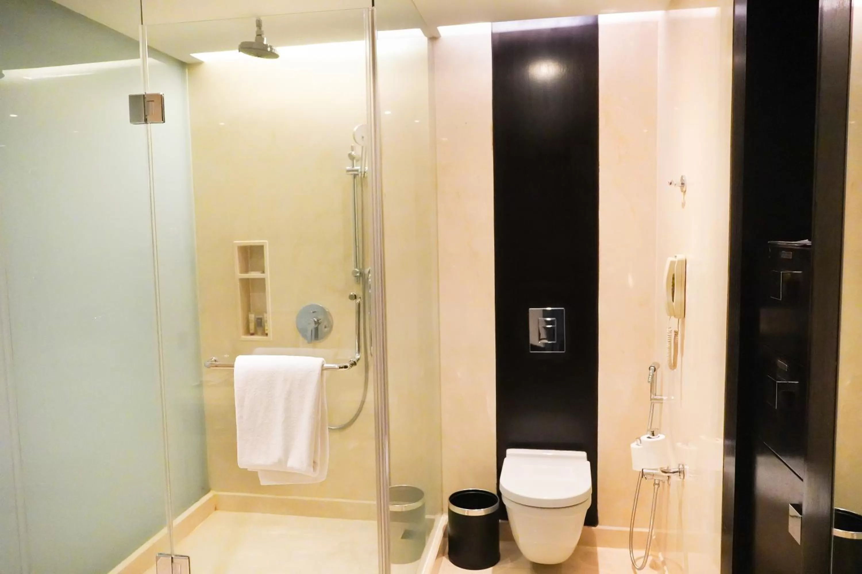 Bathroom in Crowne Plaza Pune City Centre by IHG