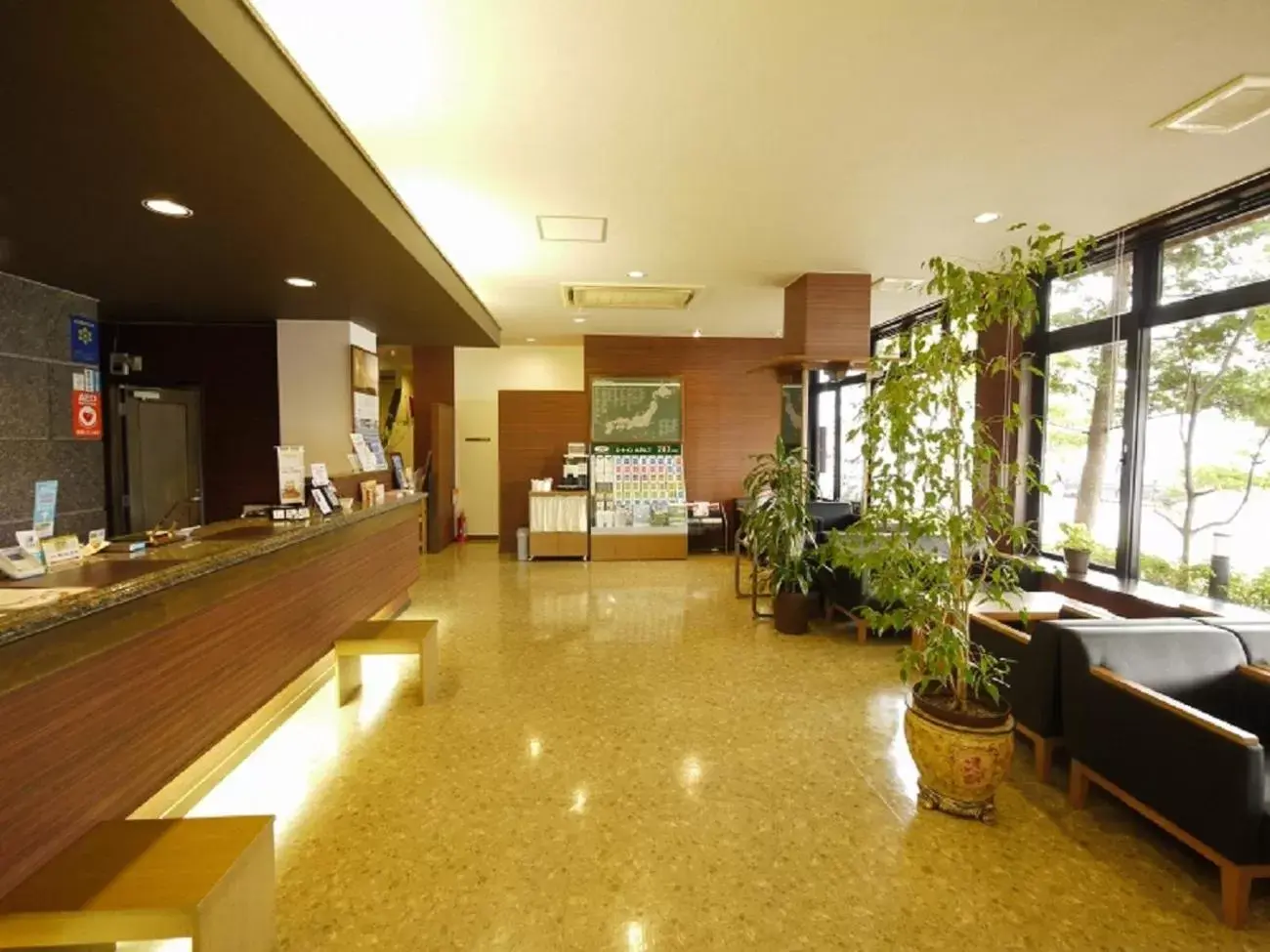 Lobby or reception, Lobby/Reception in Hotel Route-Inn Myoko Arai