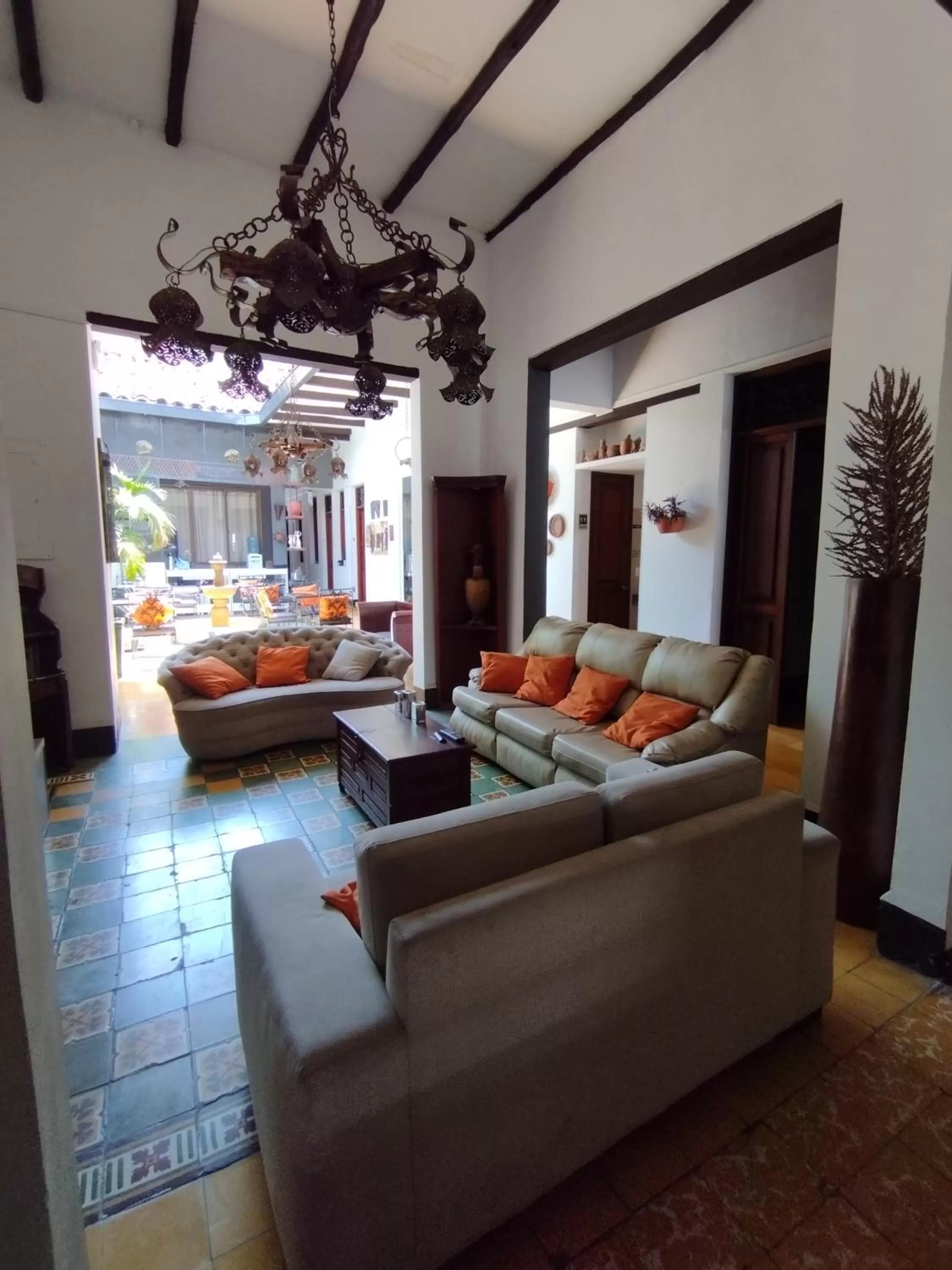 Seating Area in Boutique Portón De Granada