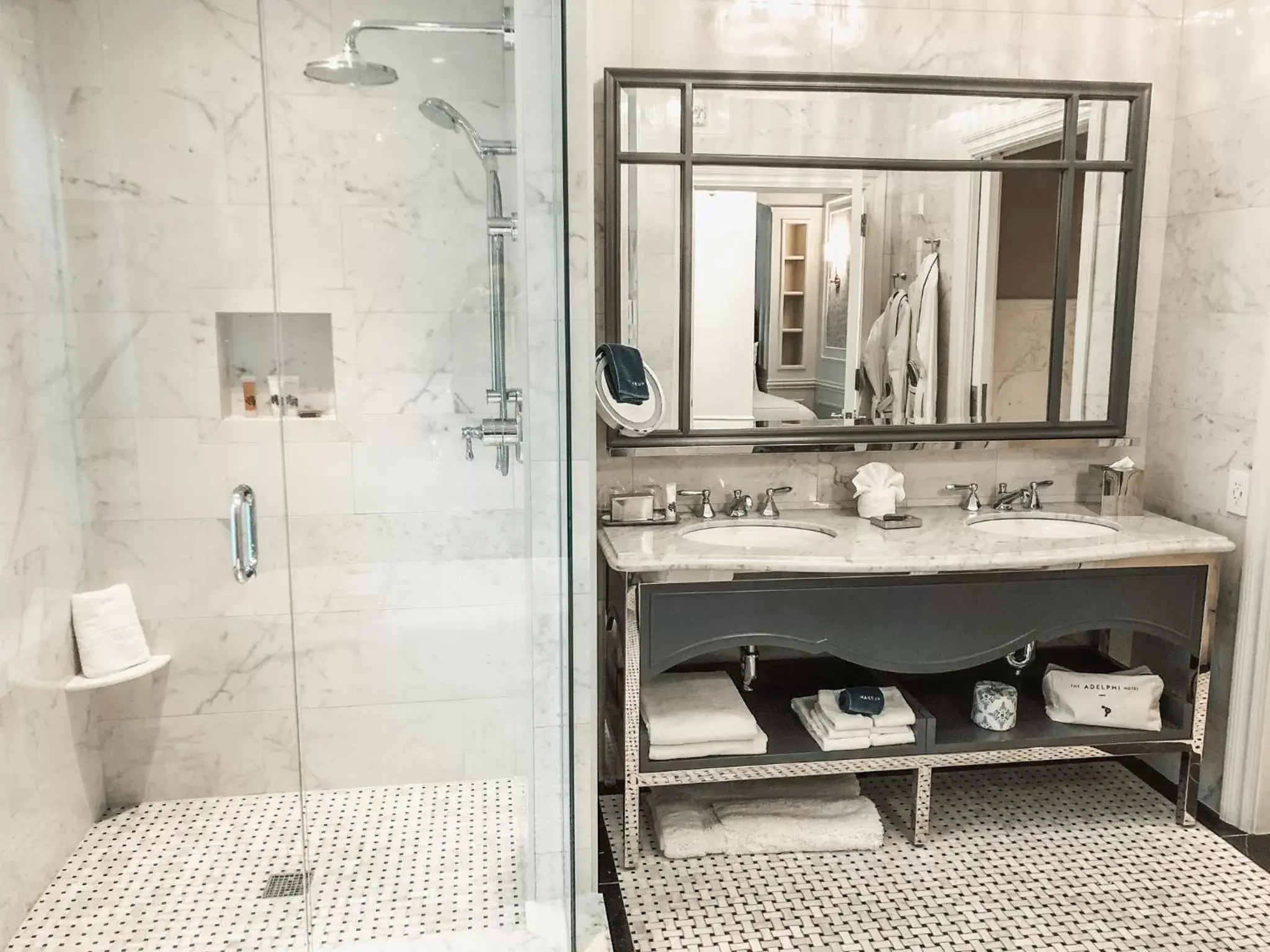 Shower, Bathroom in The Adelphi Hotel
