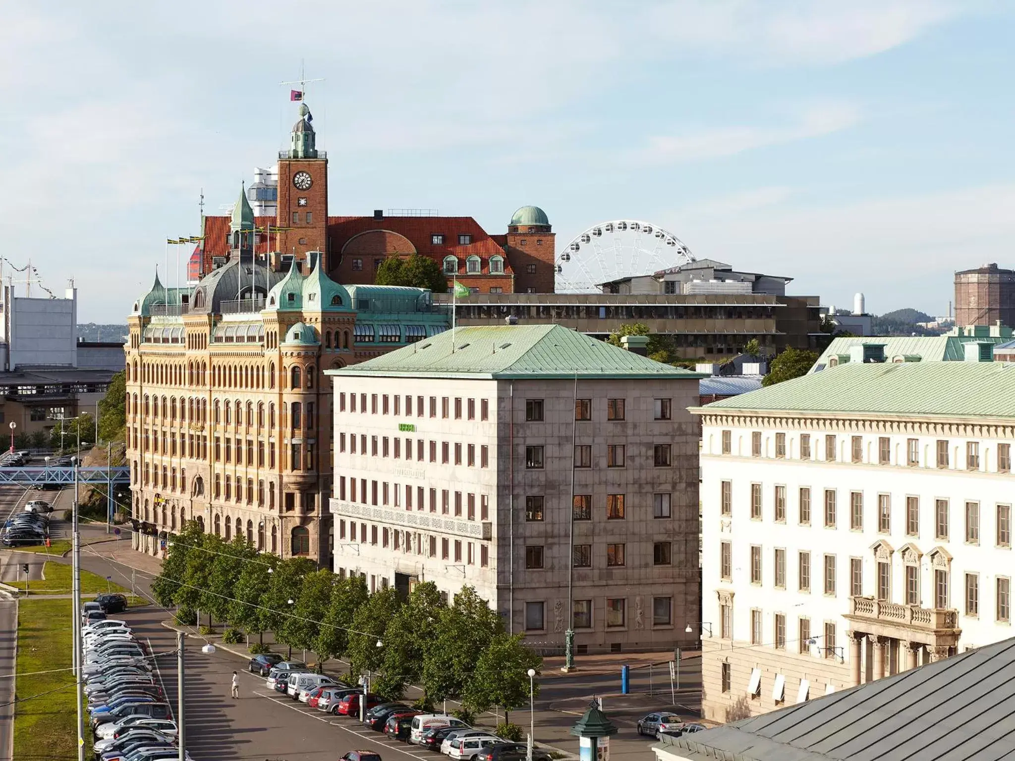 City view in Comfort Hotel Göteborg