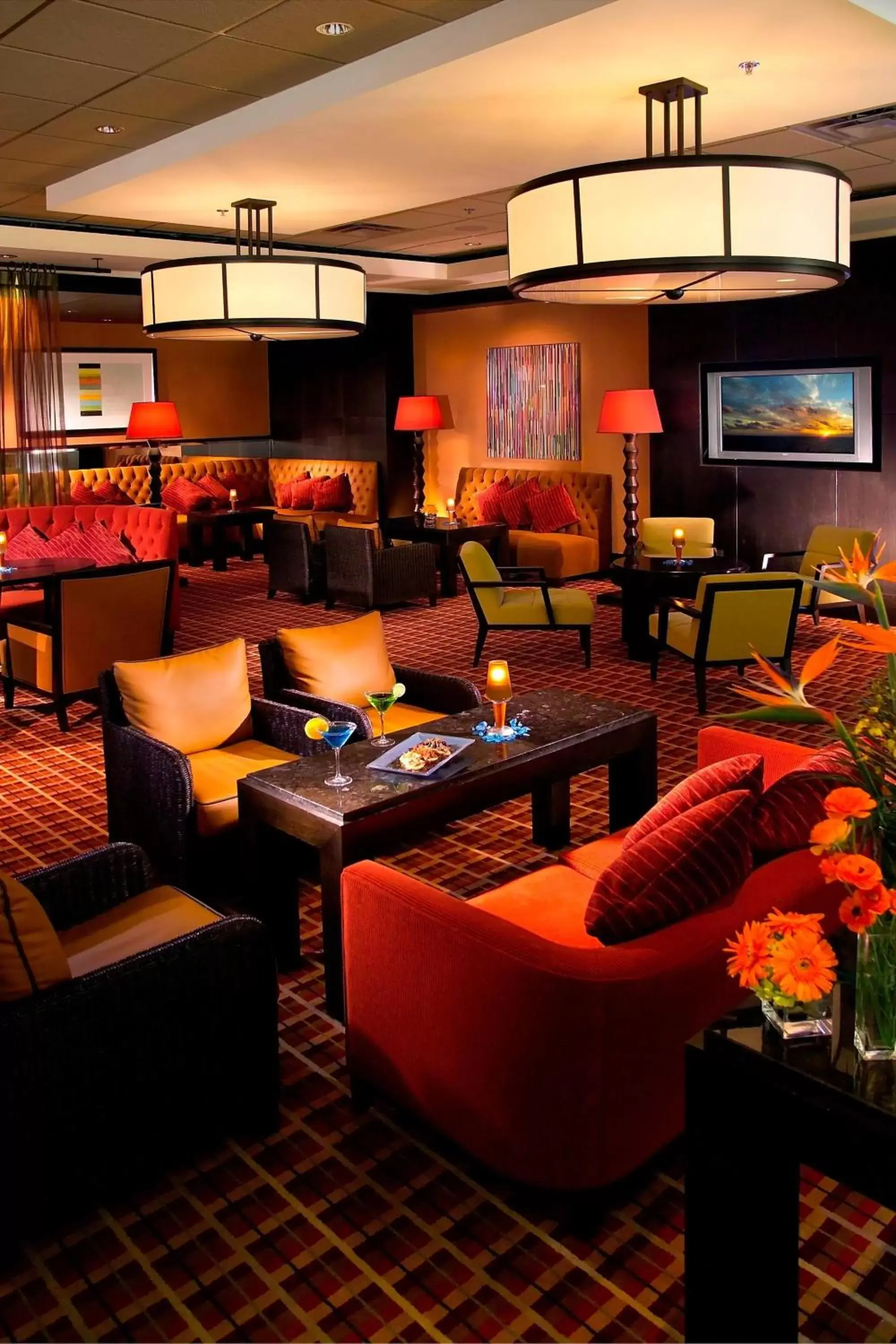 Restaurant/places to eat, Lounge/Bar in Renaissance Atlanta Waverly Hotel & Convention Center