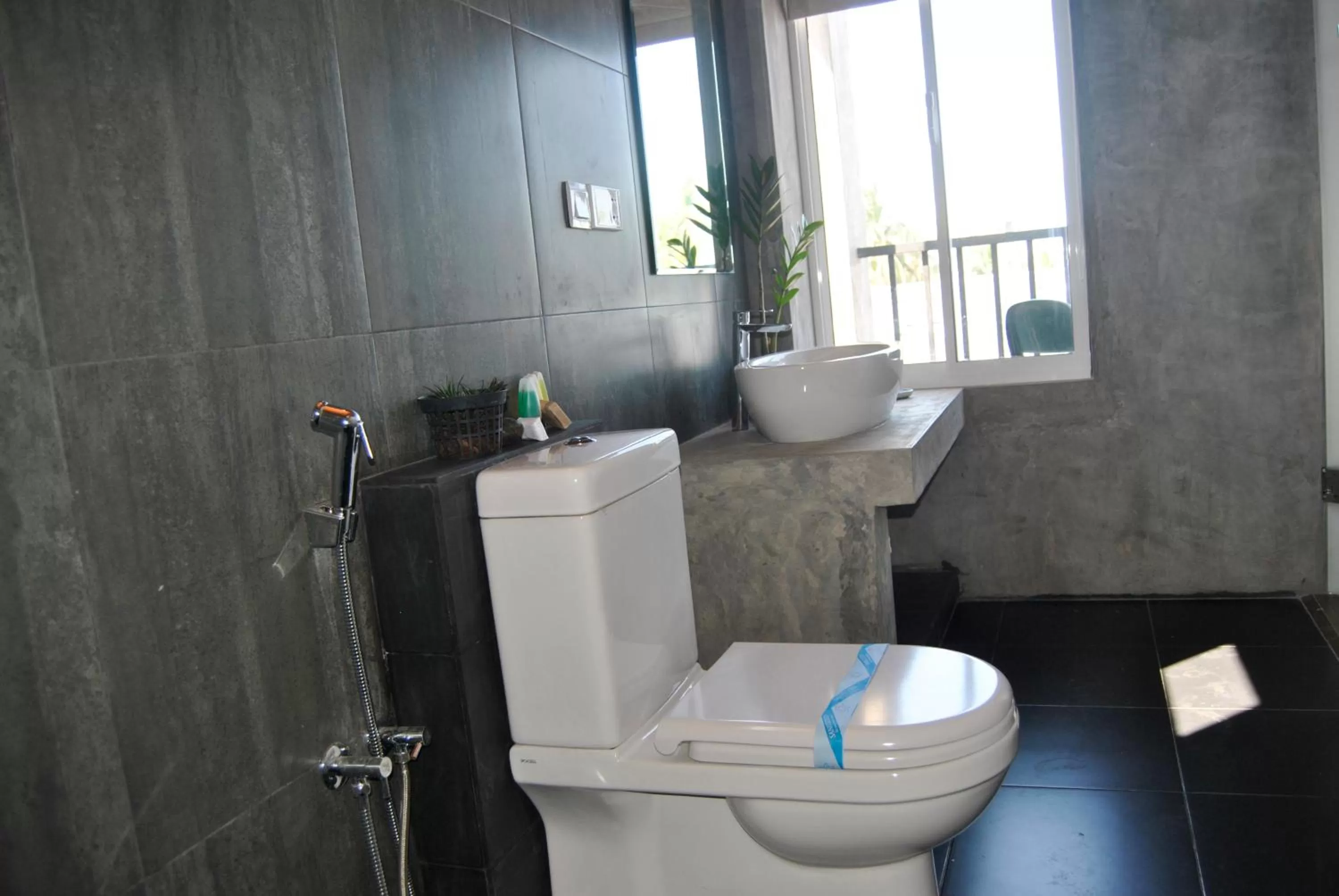 Bathroom in The Canoe