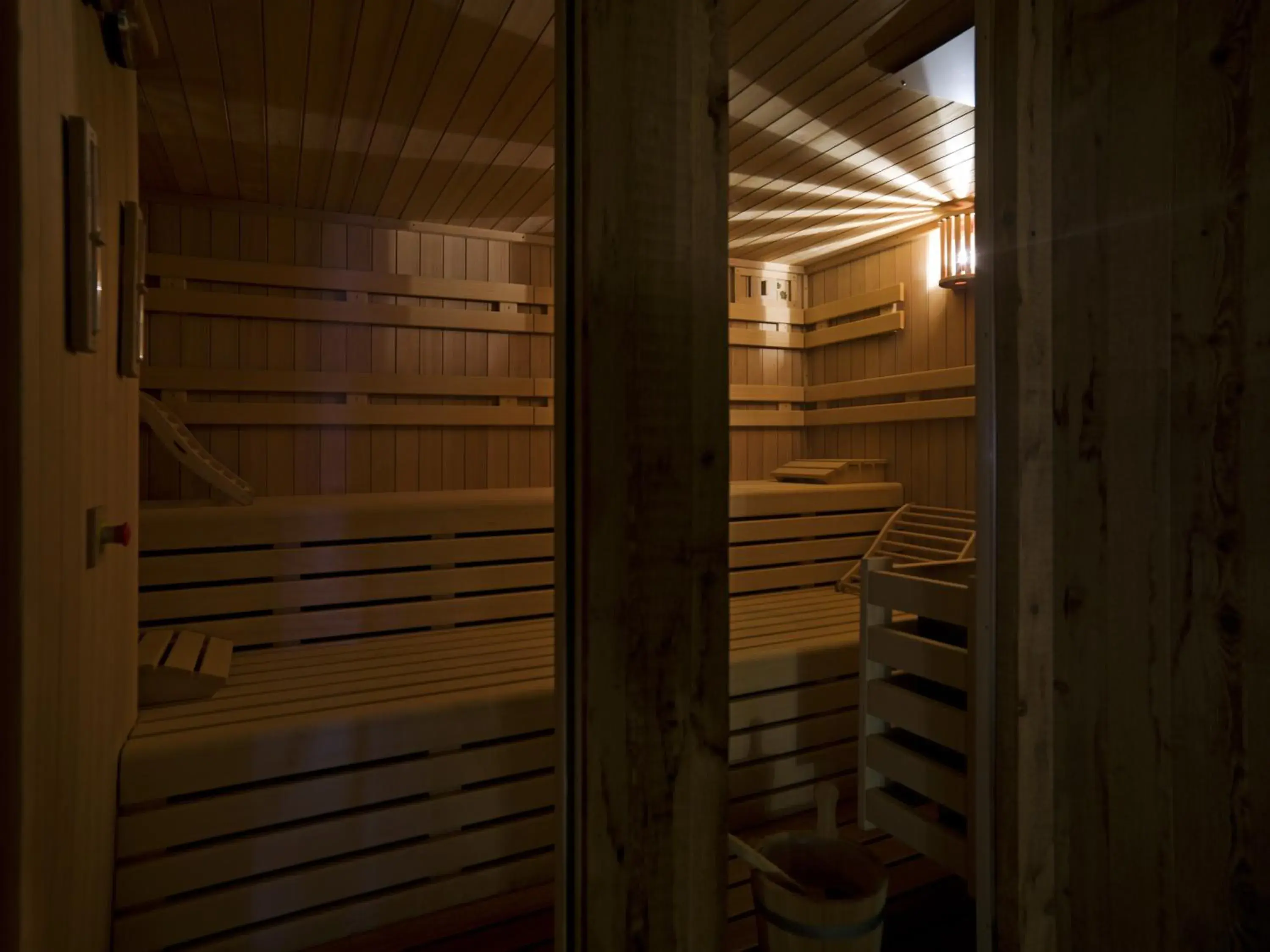 Sauna in Sottovento Luxury Hospitality