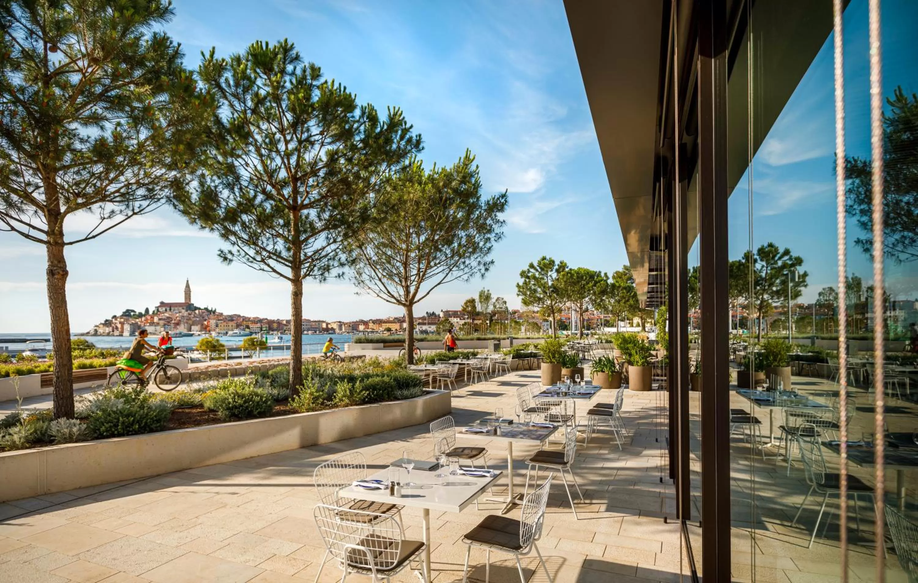 Restaurant/places to eat in Grand Park Hotel Rovinj by Maistra Collection