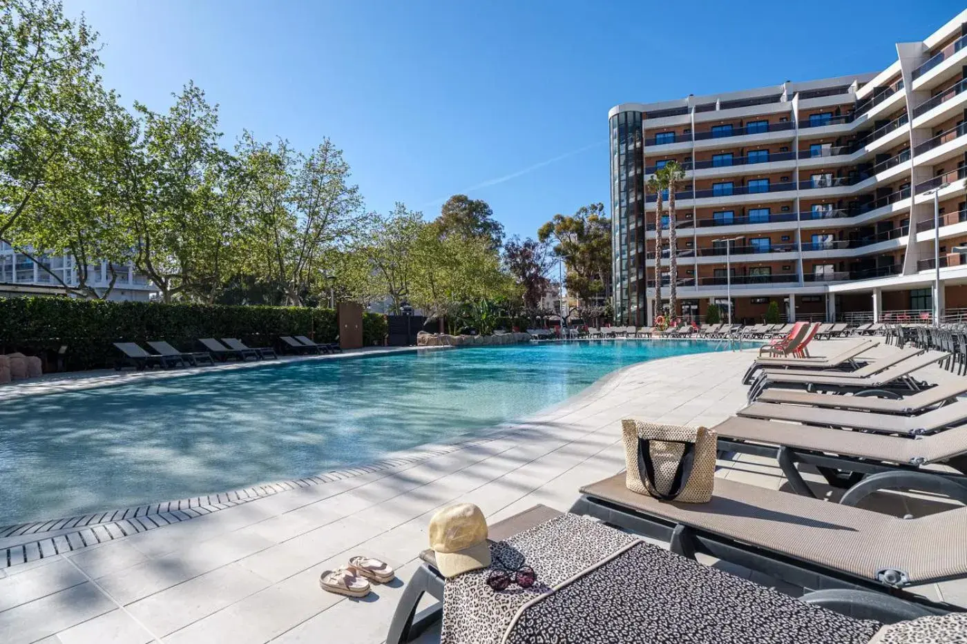 Property building, Swimming Pool in Hotel California Garden