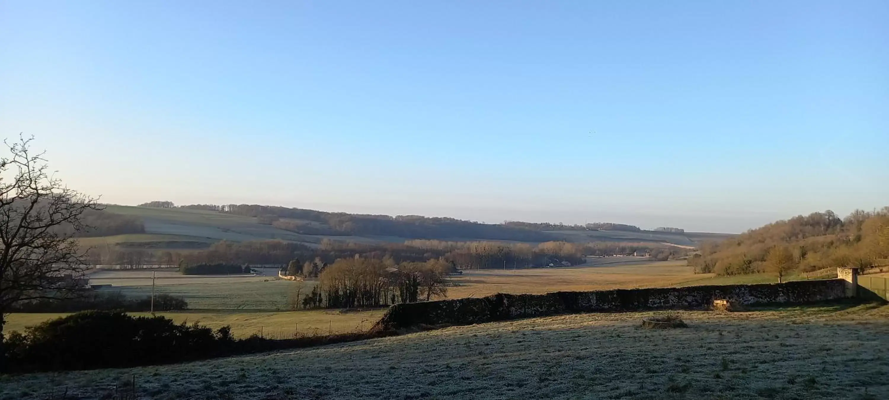 Natural landscape in Demeure de la Garenne