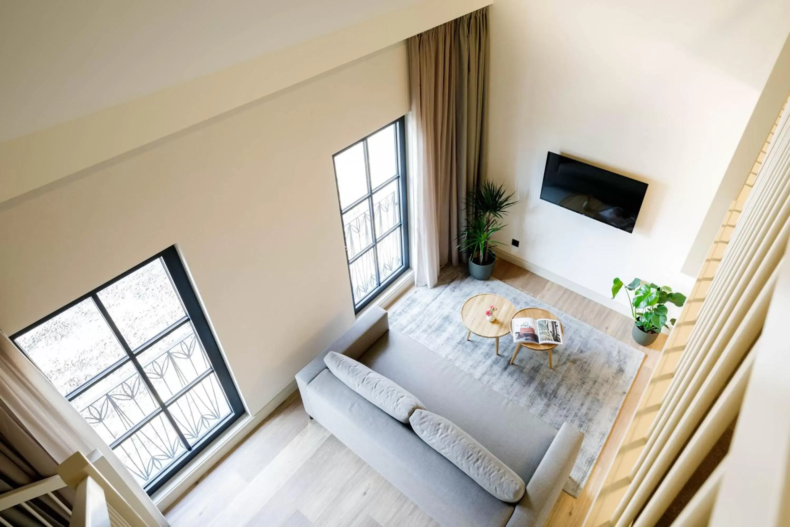 Living room in Hotel Flora Batava