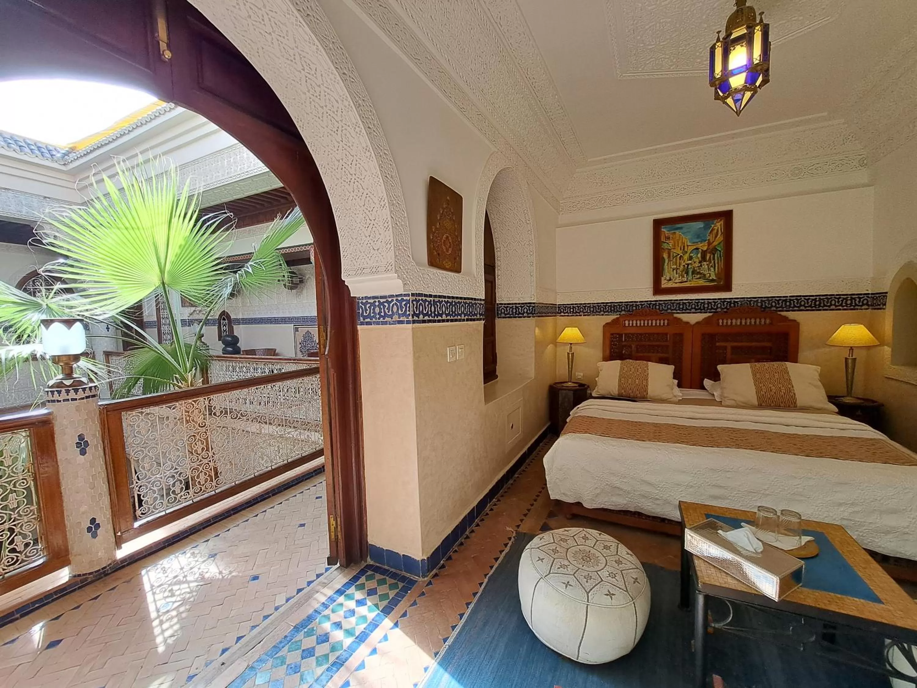 Bed in Dar Al Kounouz