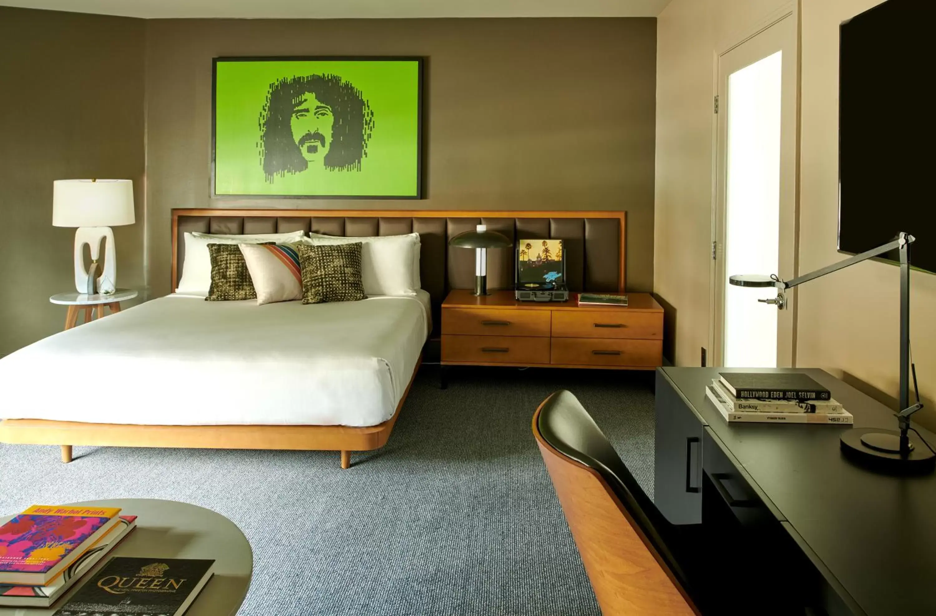 Living room, Bed in Hotel Ziggy Los Angeles