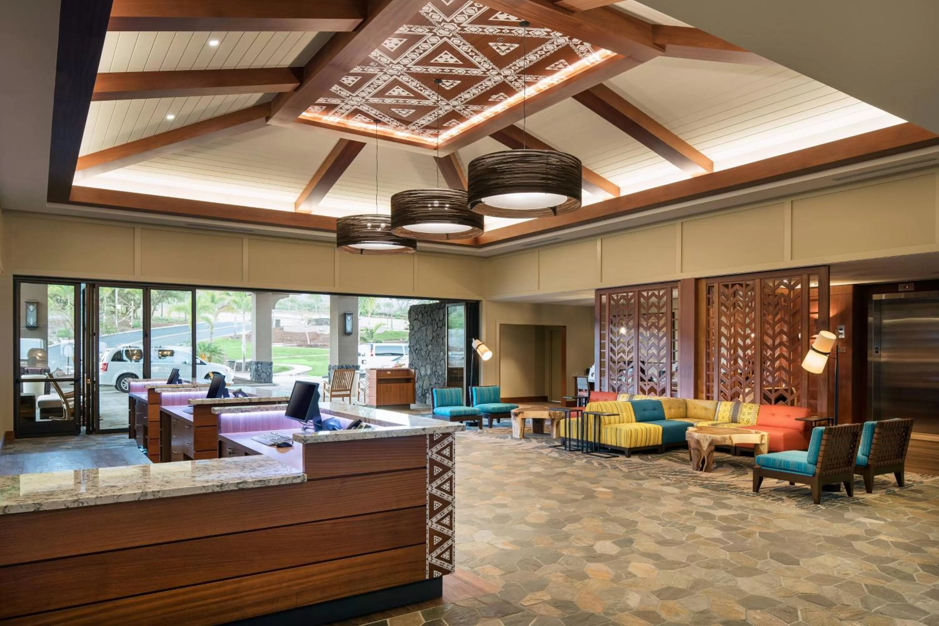 Lobby or reception in Residence Inn by Marriott Maui Wailea
