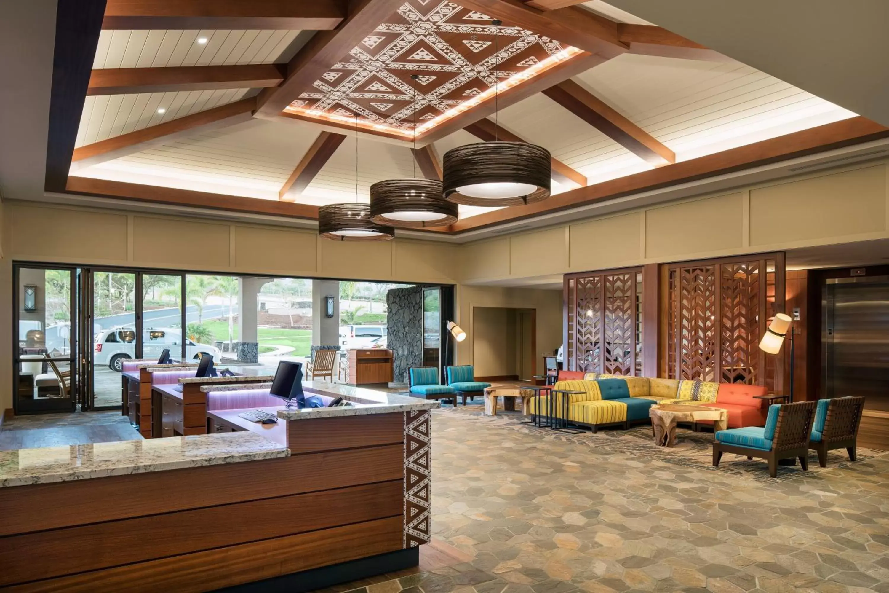 Lobby or reception, Lobby/Reception in Residence Inn by Marriott Maui Wailea