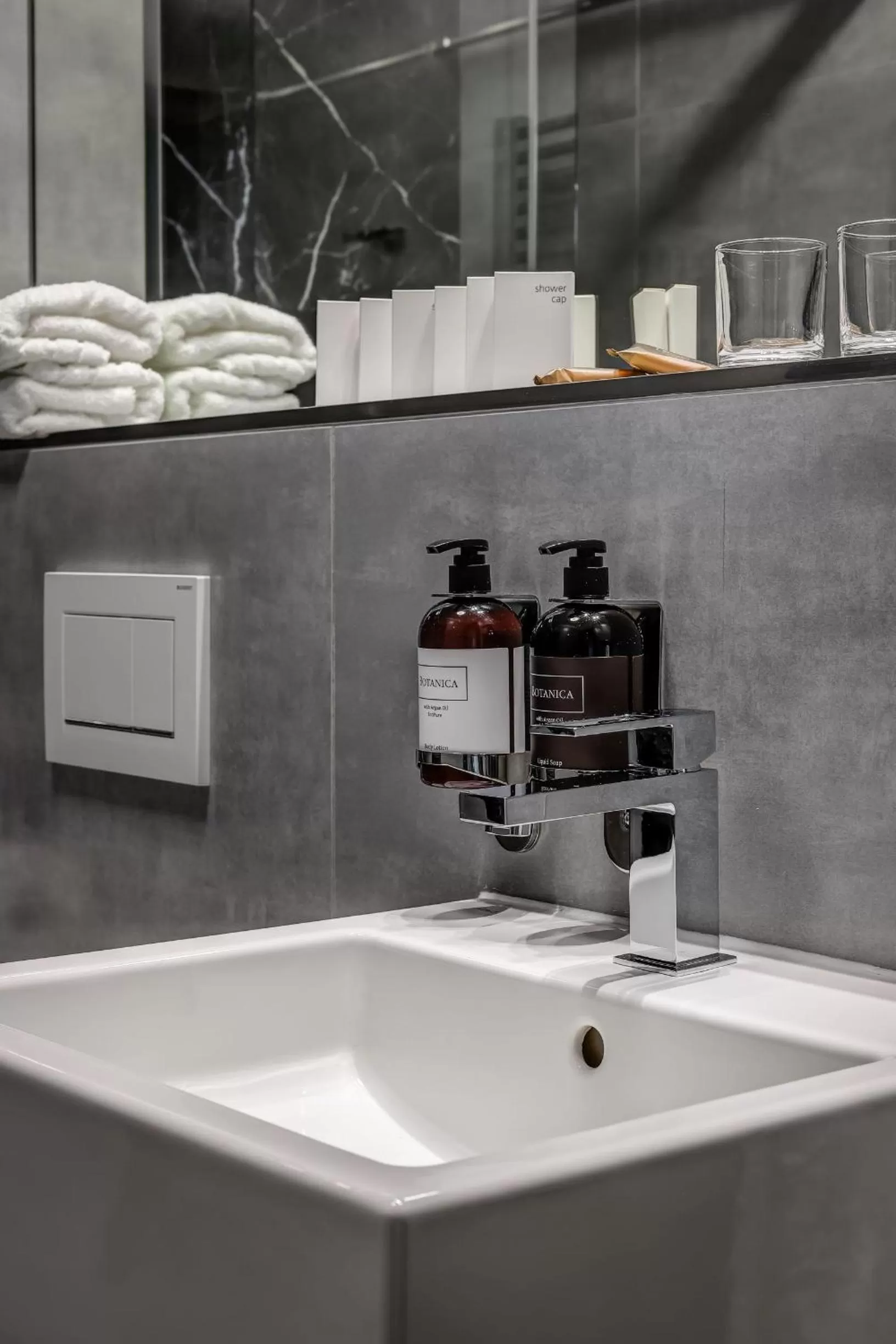 Bathroom in Hotel Maralák