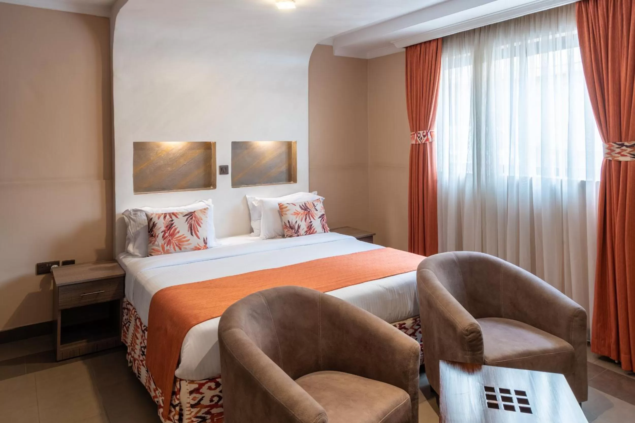 Bed in Hotel Waterbuck