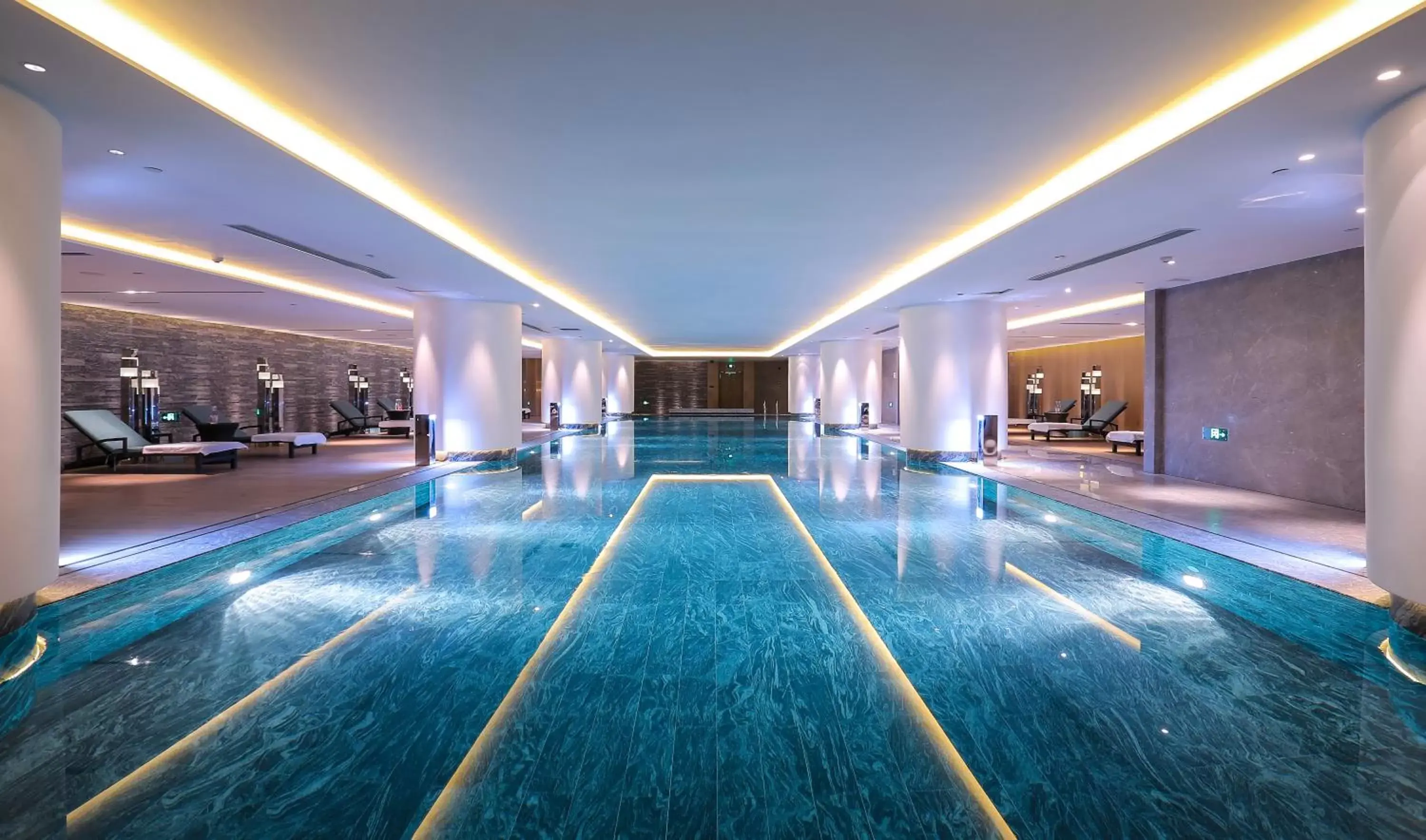 On site, Swimming Pool in Grand Metropark Hotel Beijing