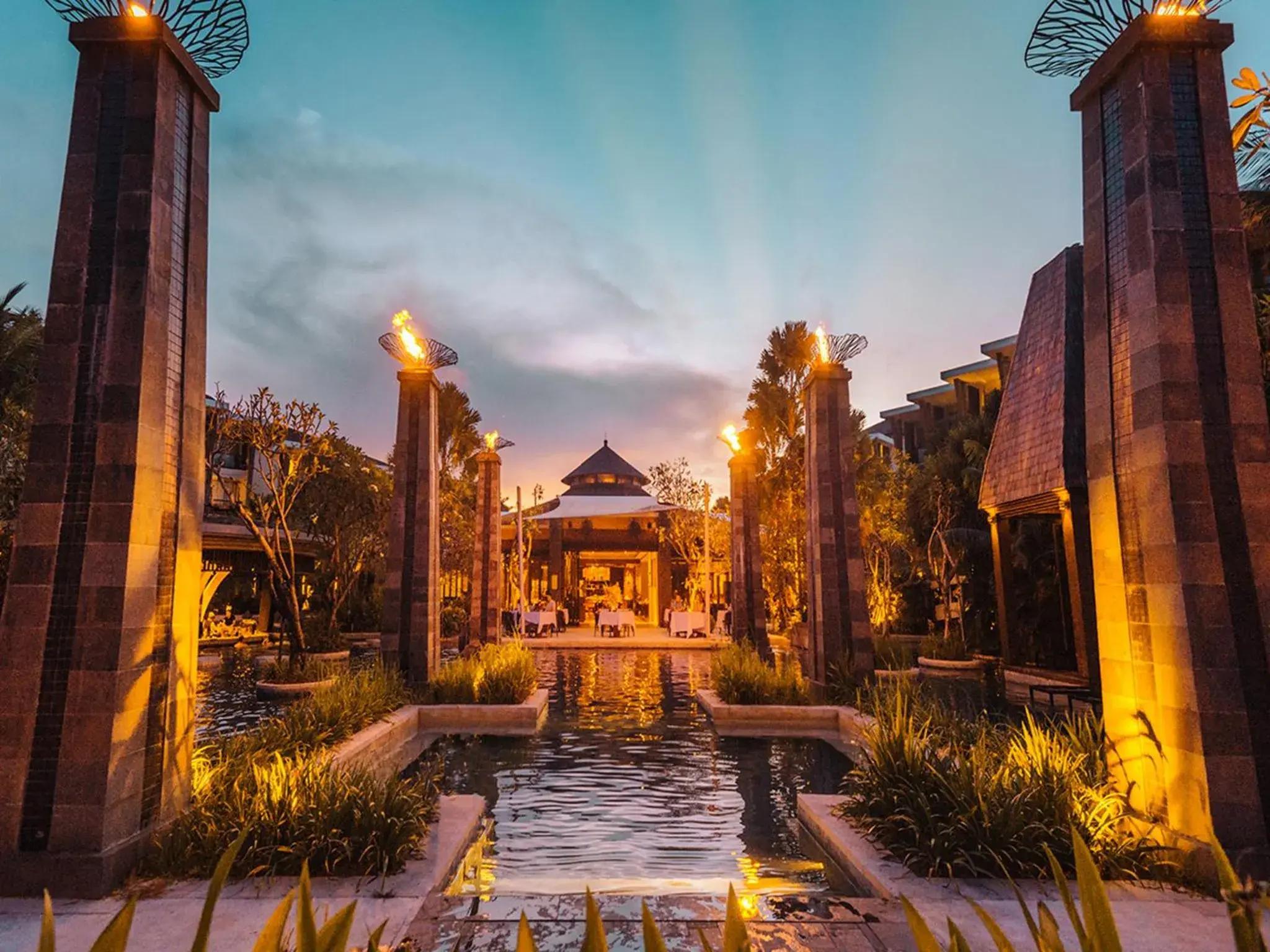 Swimming pool in Suites & Villas at Sofitel Bali