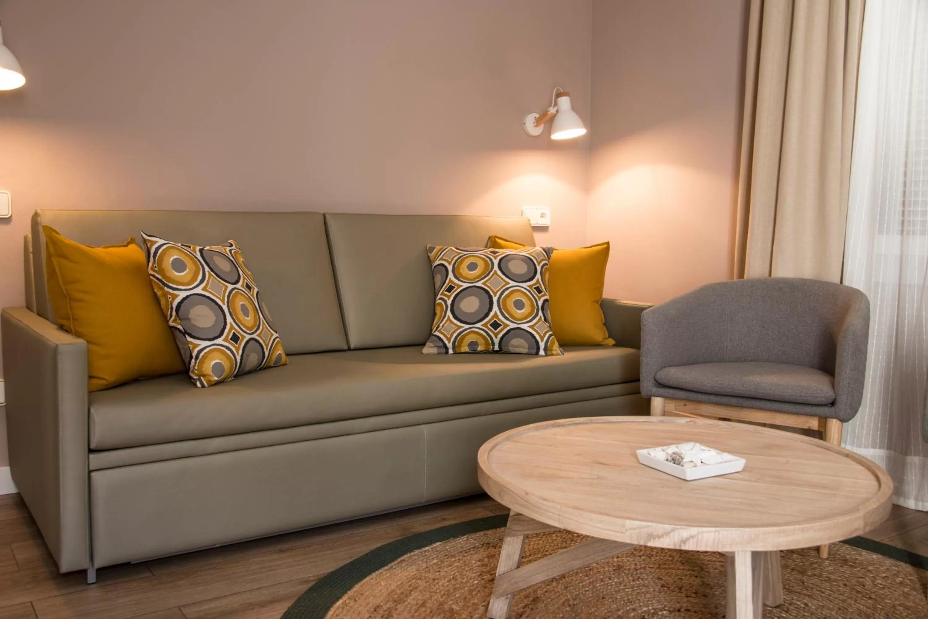 Seating Area in Hotel Capri