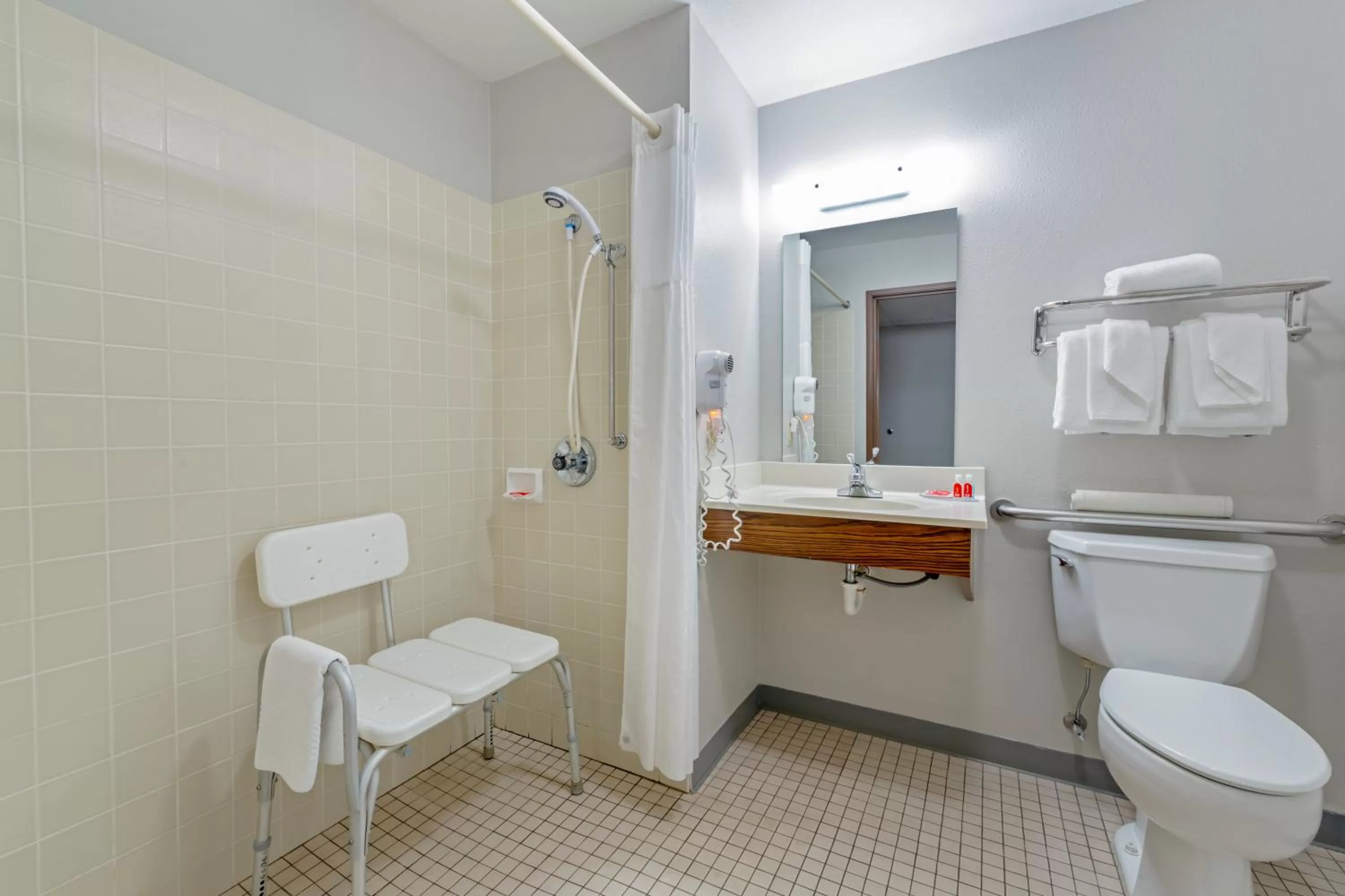 Shower in Baymont by Wyndham Missoula