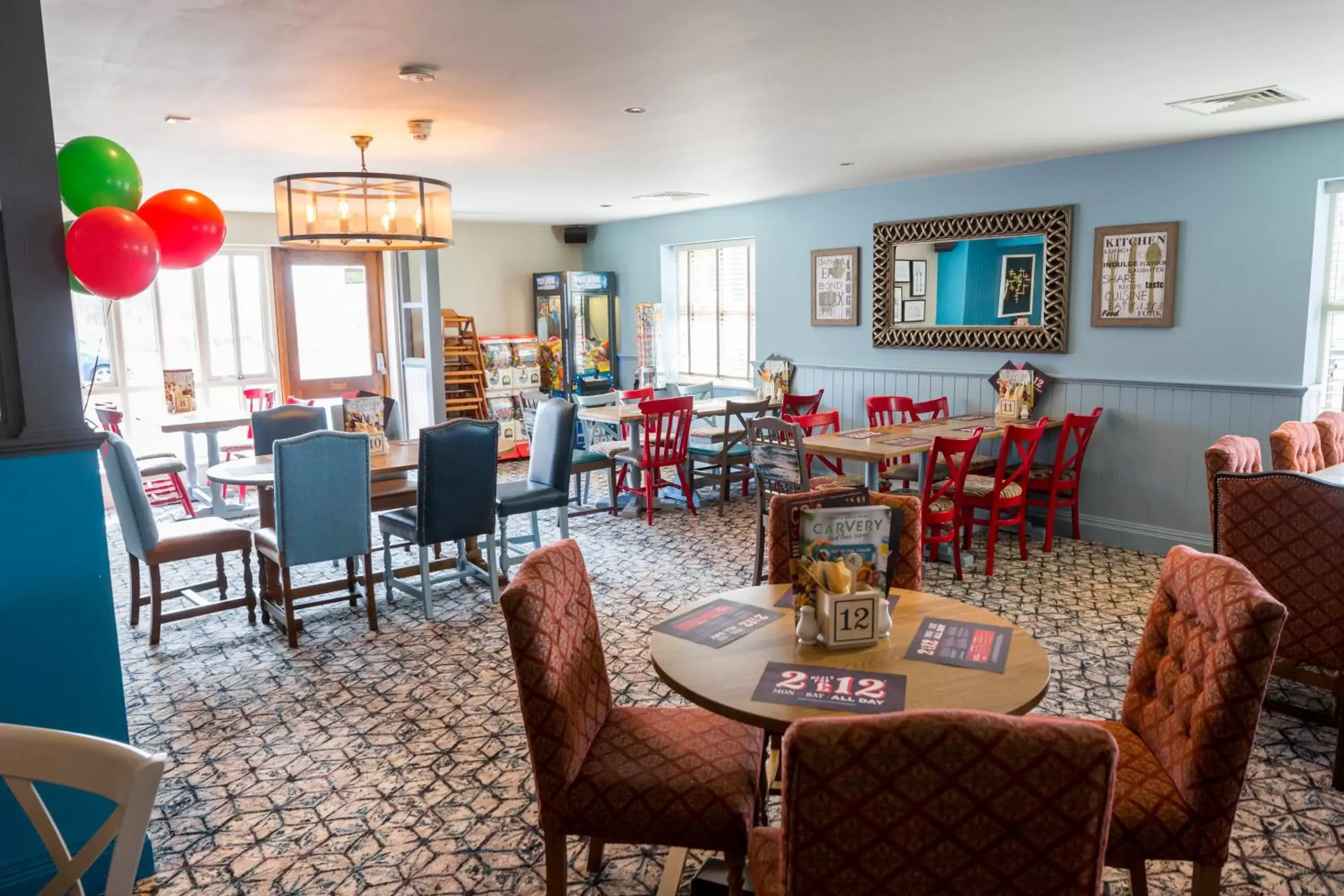 Lounge or bar, Restaurant/Places to Eat in Sessile Oak, Llanelli by Marston's Inns