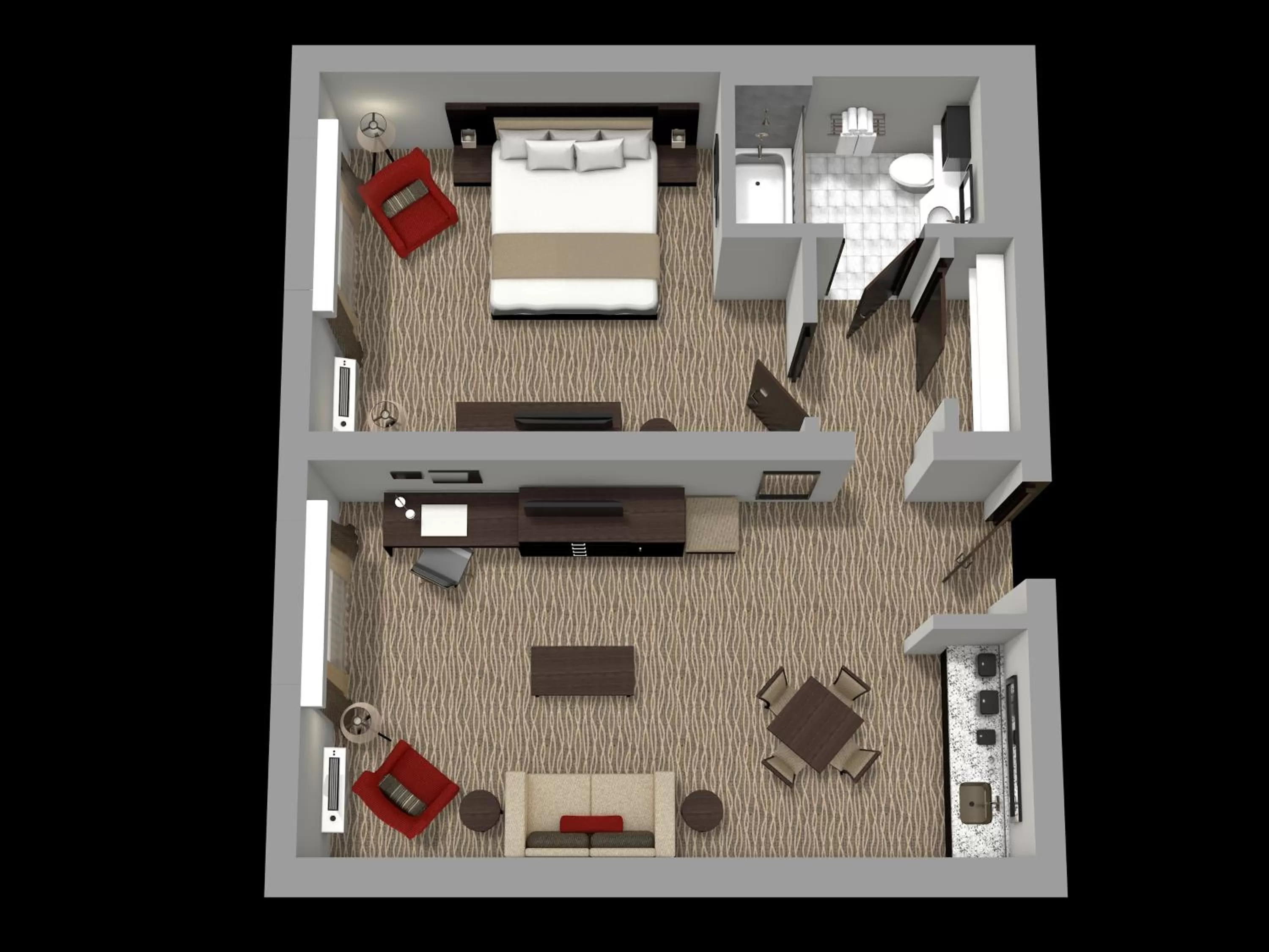 Photo of the whole room in Country Inn & Suites by Radisson, Rochester-Pittsford-Brighton, NY