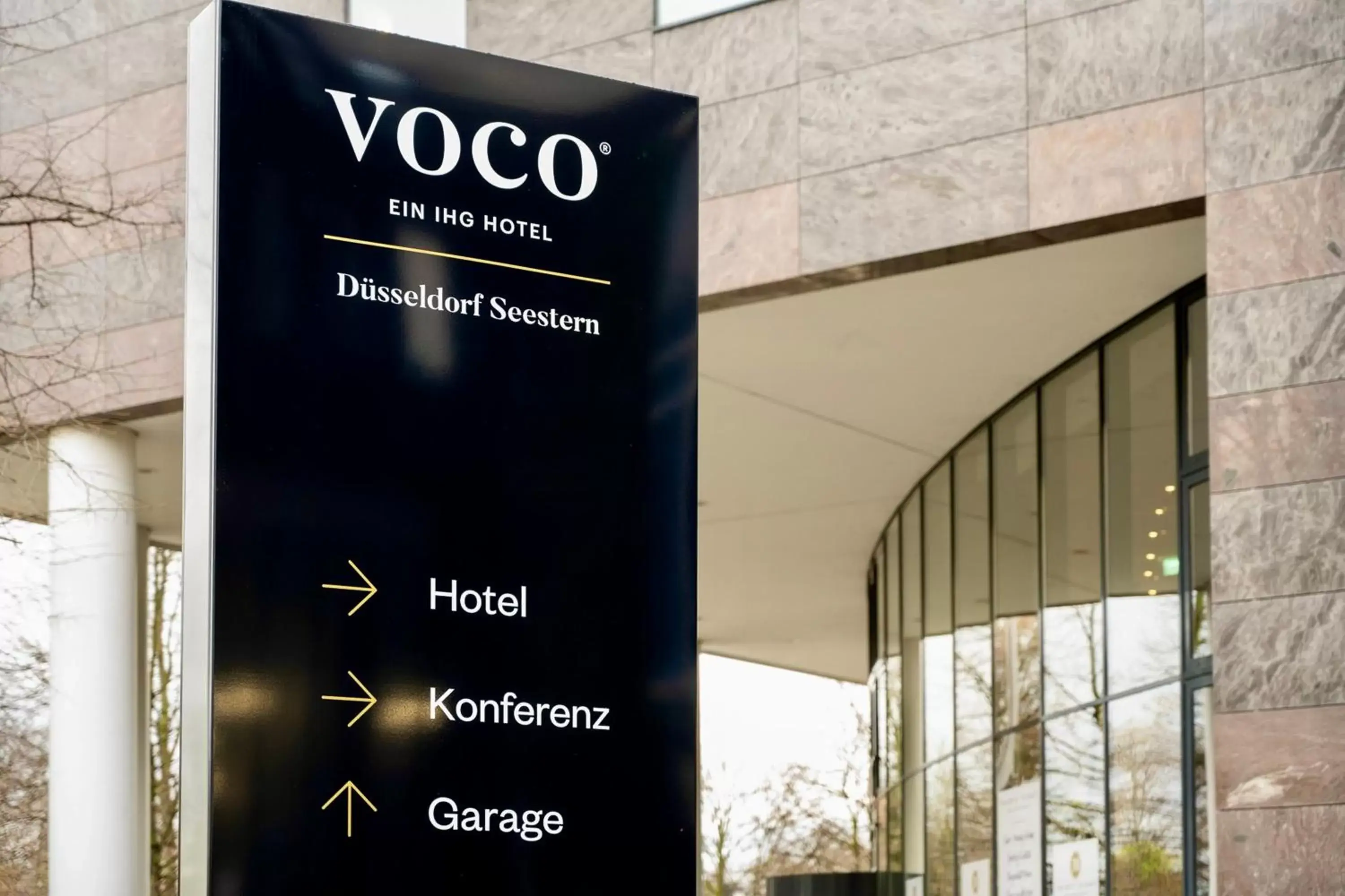 Property building in voco Dusseldorf Seestern, an IHG Hotel