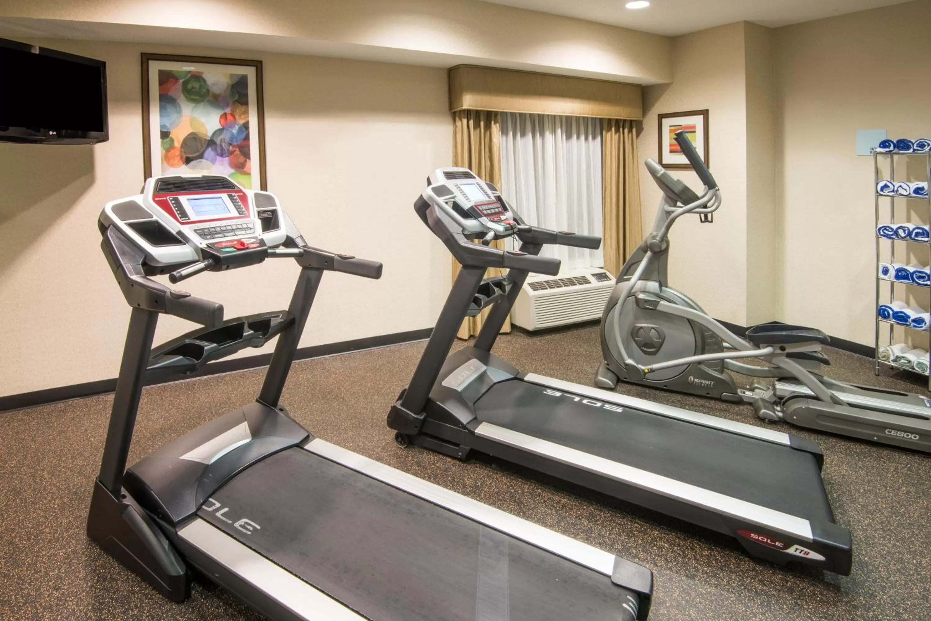 Fitness centre/facilities in Holiday Inn Express & Suites - Sharon-Hermitage by IHG