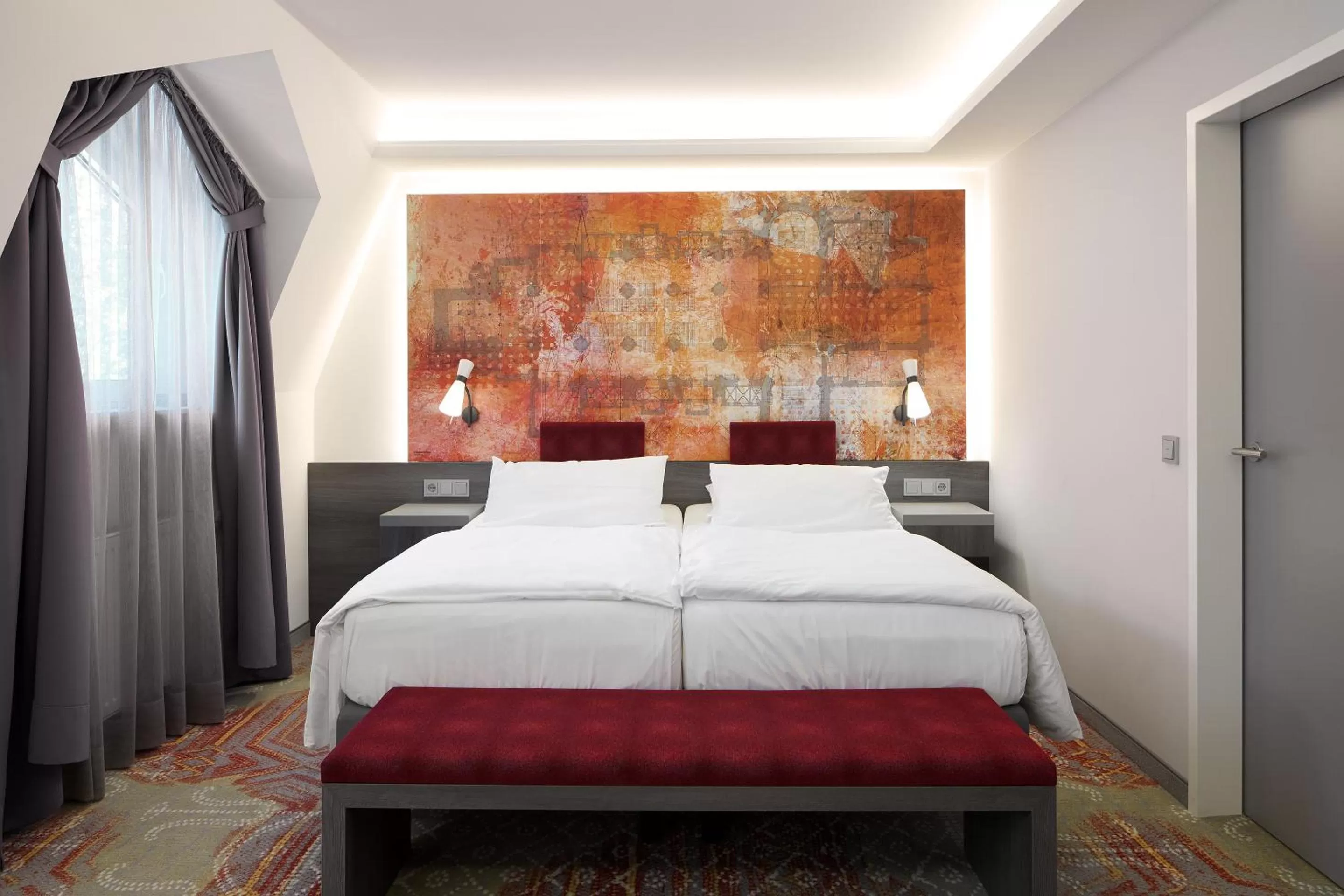 Bed in Best Western Plus Arosa Hotel