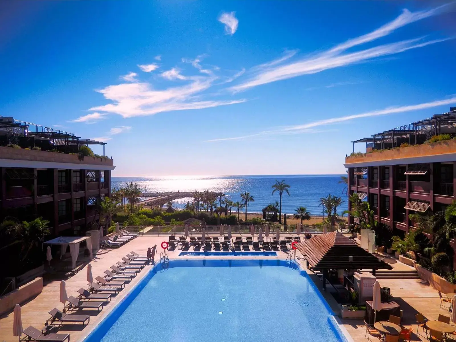 Pool View in Gran Hotel Guadalpín Banus