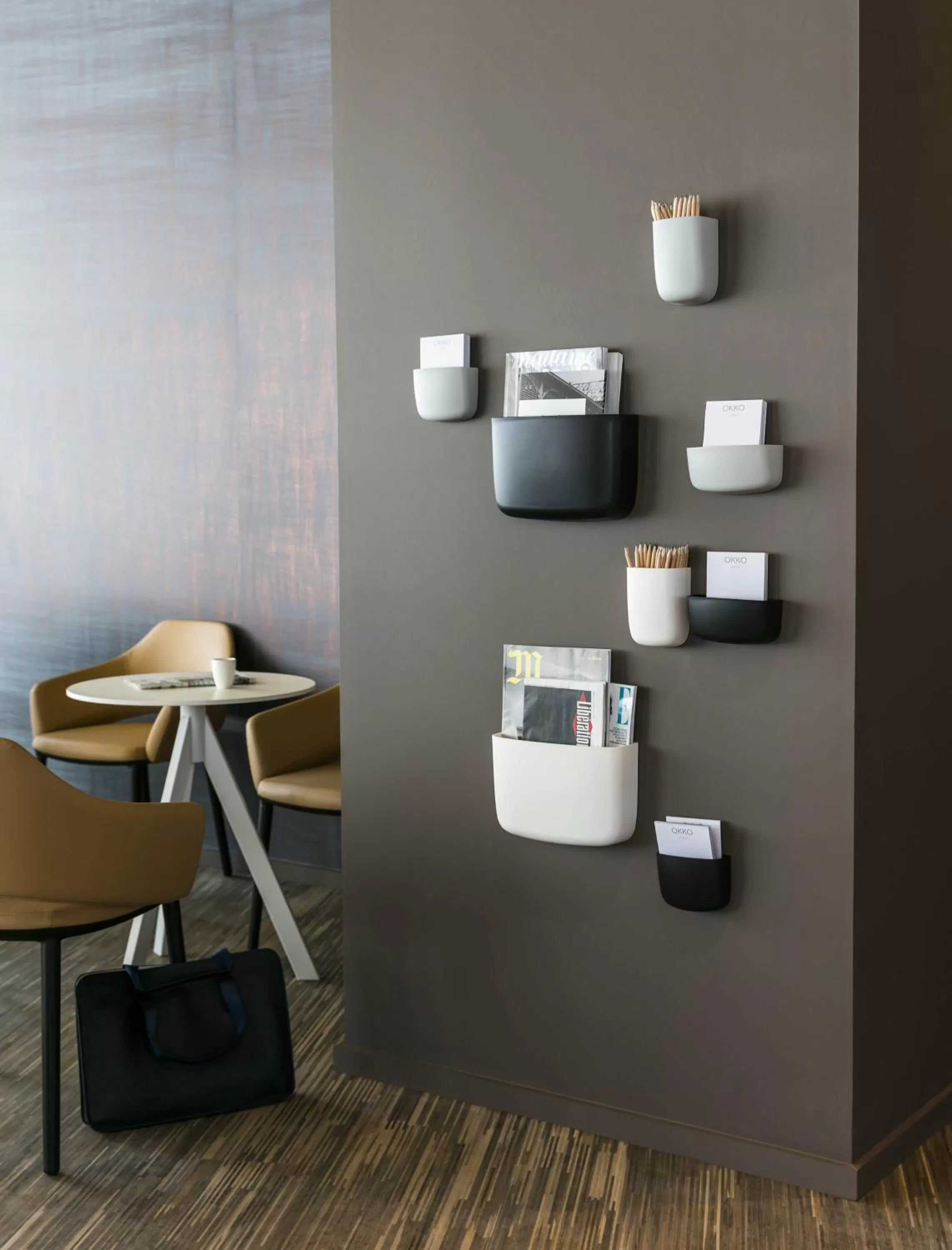 Seating area in OKKO Hotels Paris Porte De Versailles