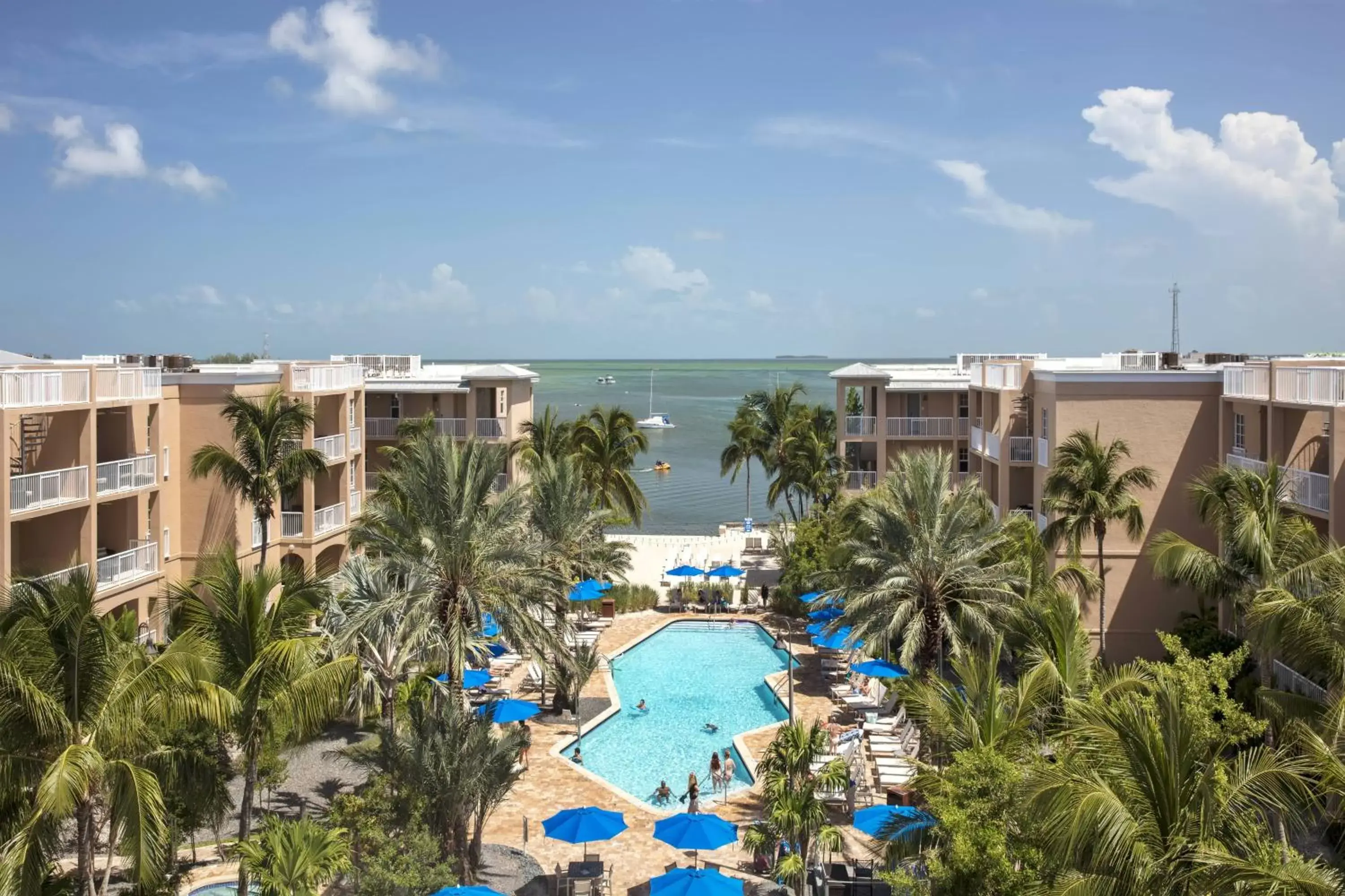 Property building, Pool View in Key West Marriott Beachside Hotel