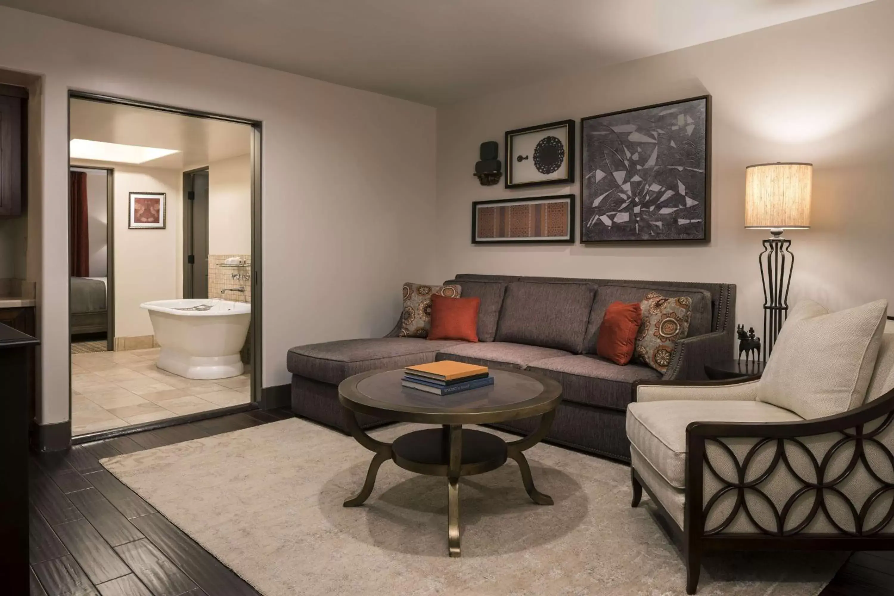 Living room, Seating Area in Royal Palms Resort and Spa, part of Hyatt