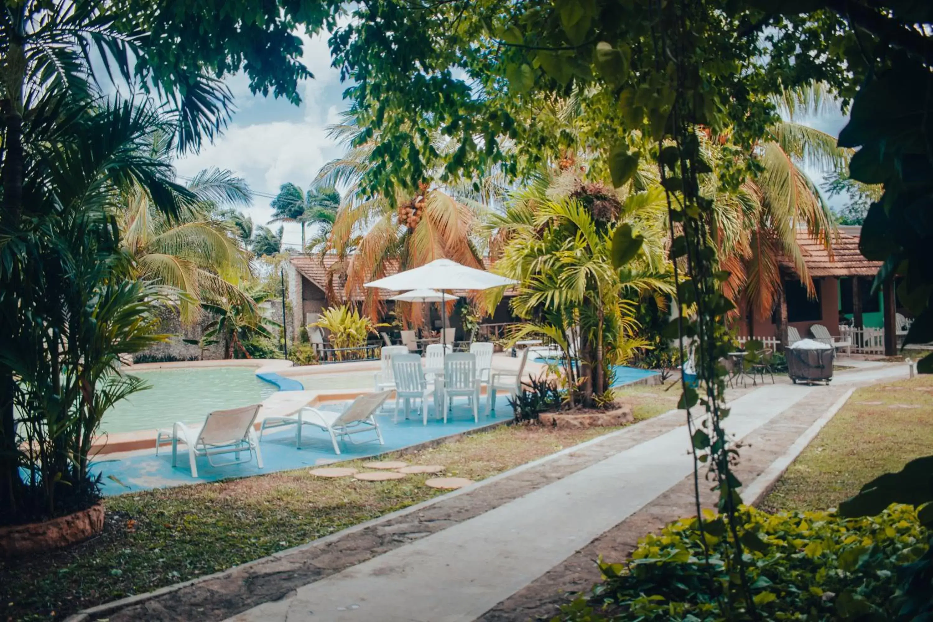 Pool view, Swimming Pool in Hotel Hacienda Sánchez