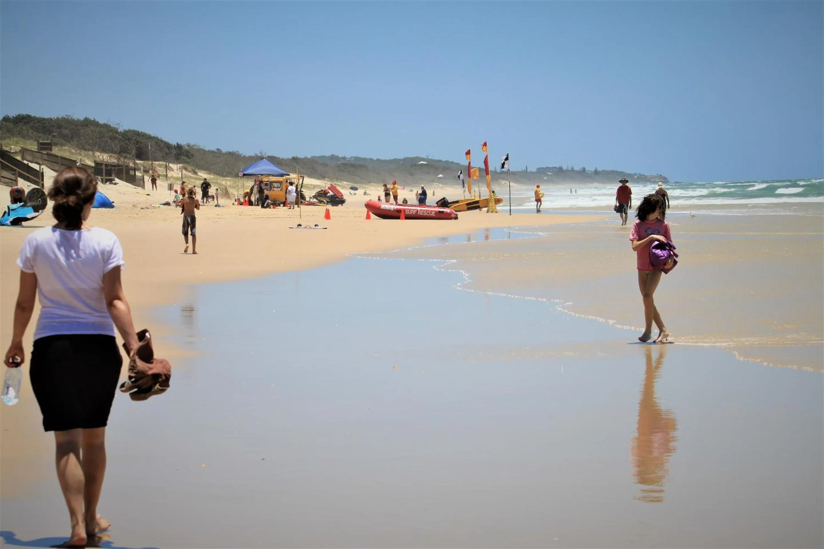 Beach in Pacific Palms Motor Inn