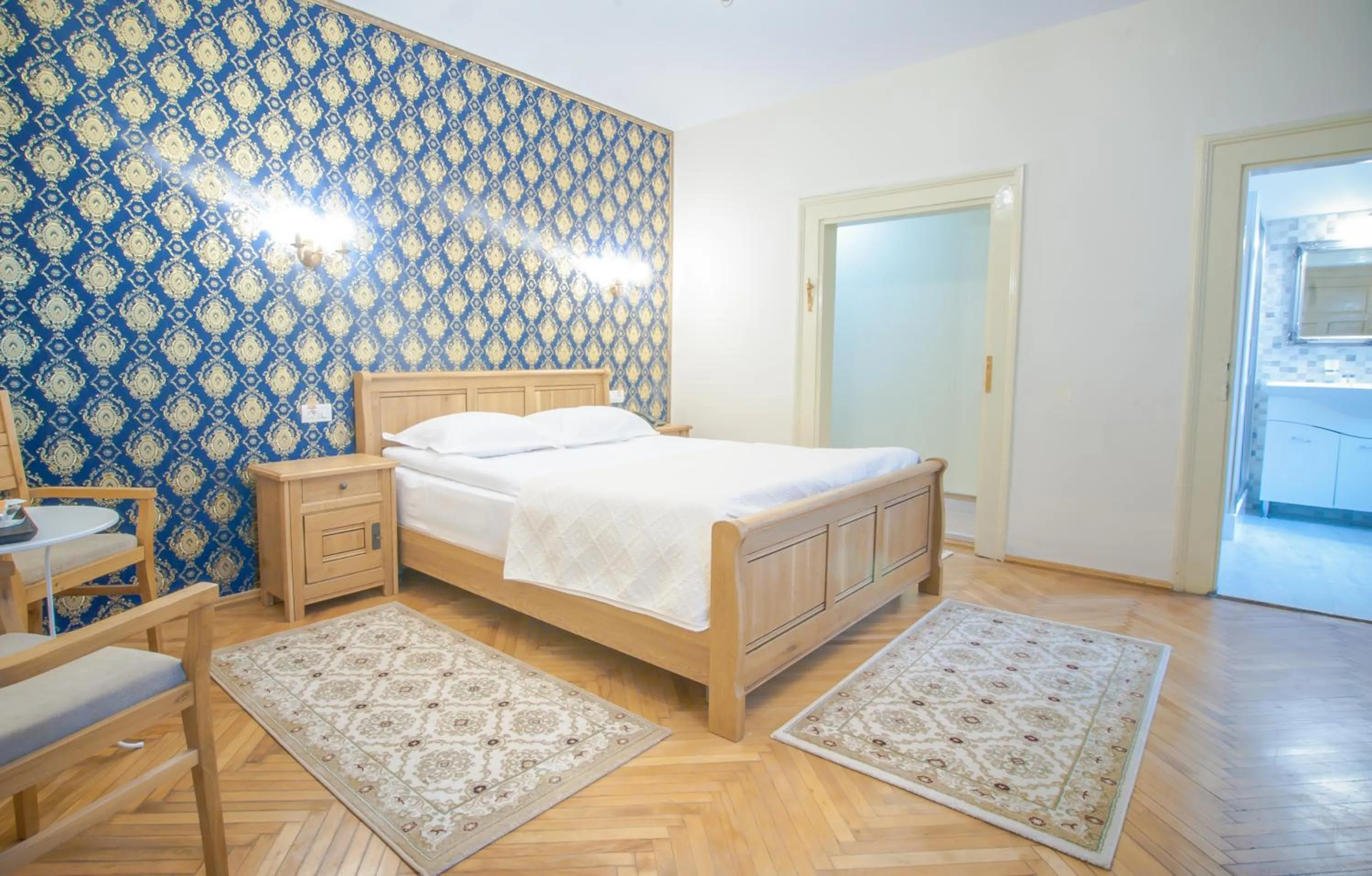 Bedroom, Bed in Safrano Palace