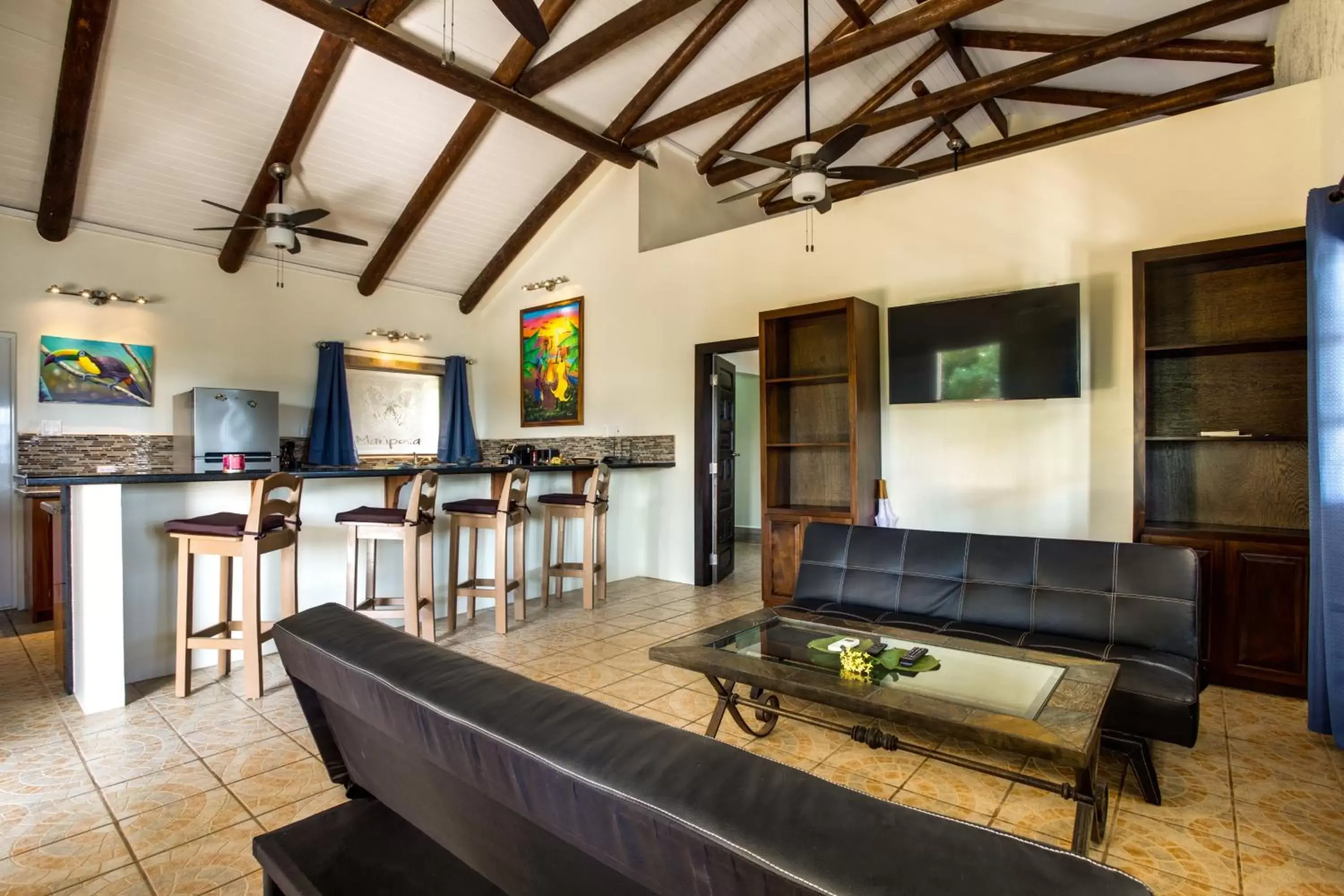 Living room, Seating Area in Mariposa Belize Beach Resort