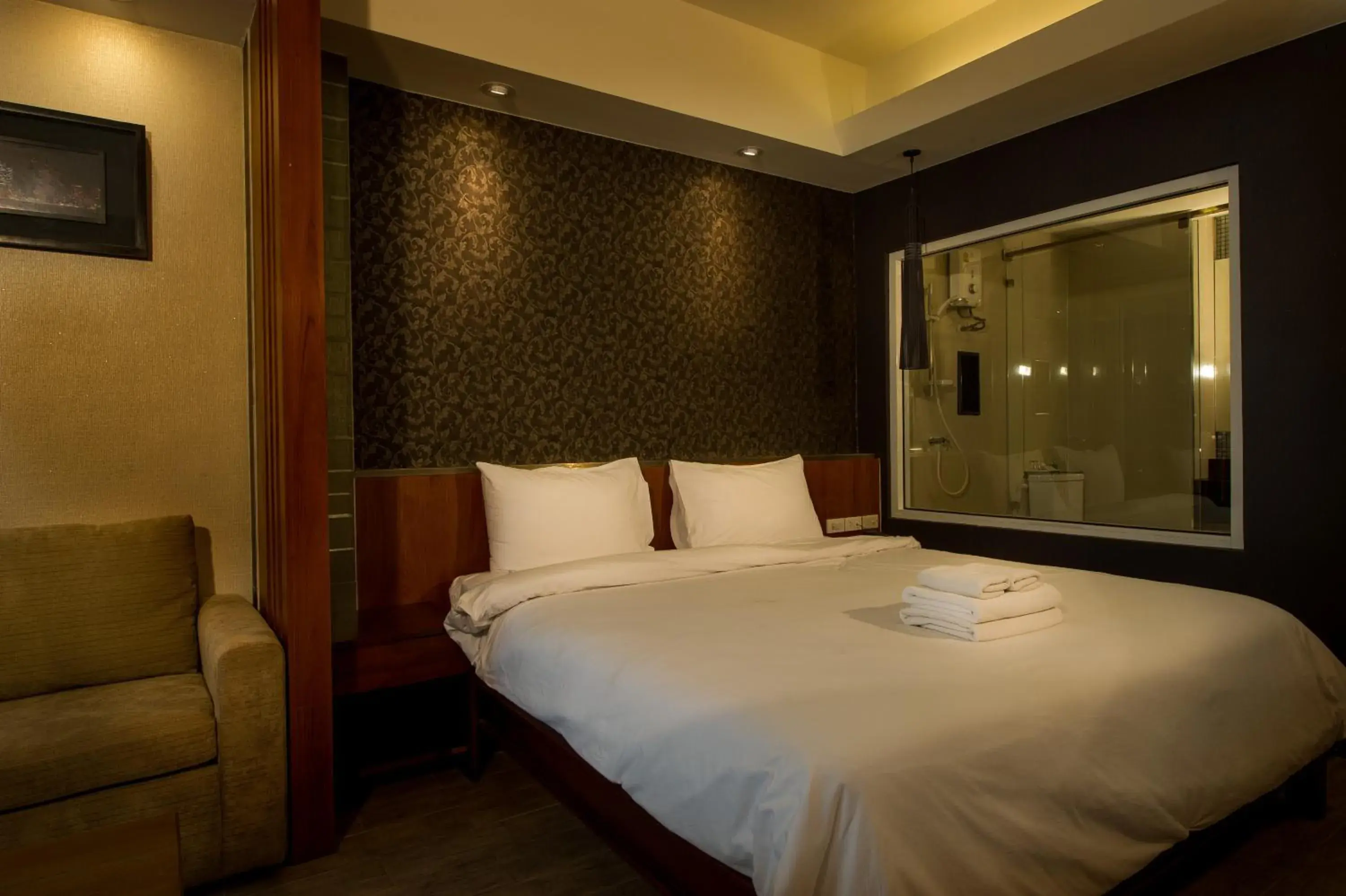 Bedroom, Bed in Inn Residence Serviced Suites - SHA Extra Plus Bedroom, Bed in Inn Residence Serviced Suites - SHA Extra Plus