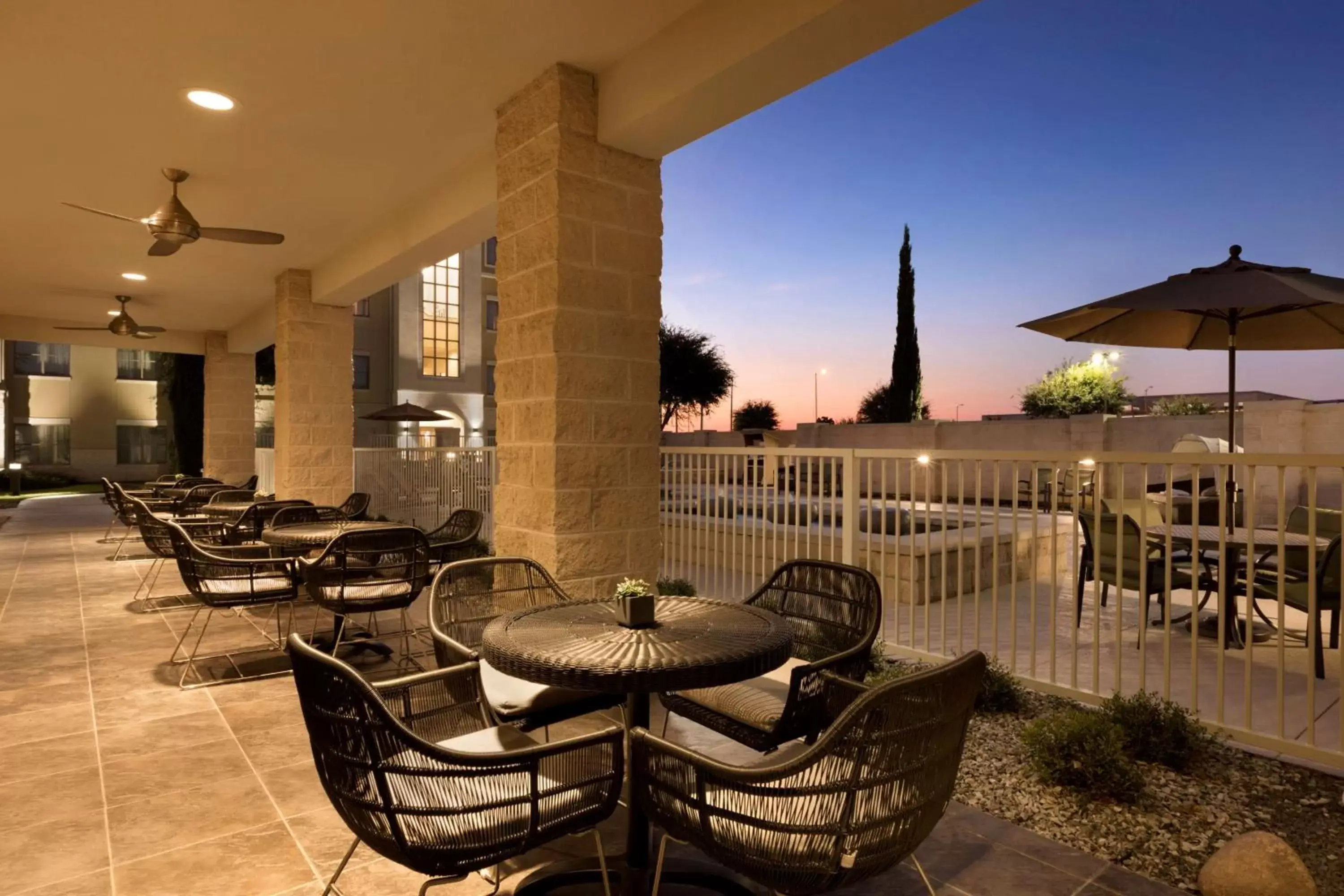 Patio in Homewood Suites by Hilton Plano-Richardson