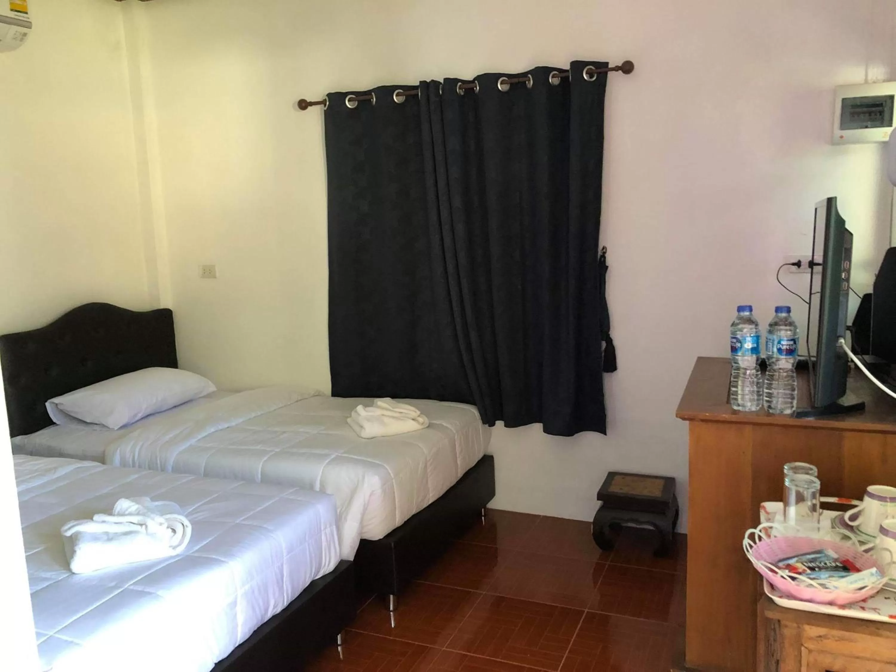 Bed in The Mountain View Hat Sai Ri Resort