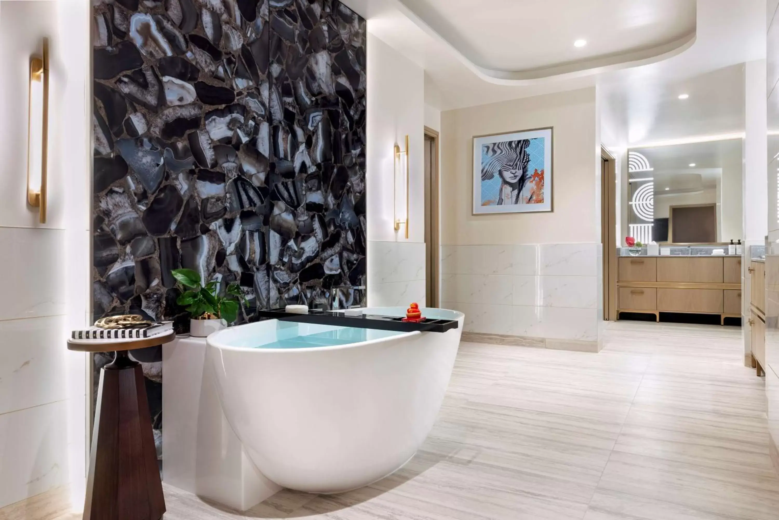 Bathroom in Conrad Las Vegas At Resorts World