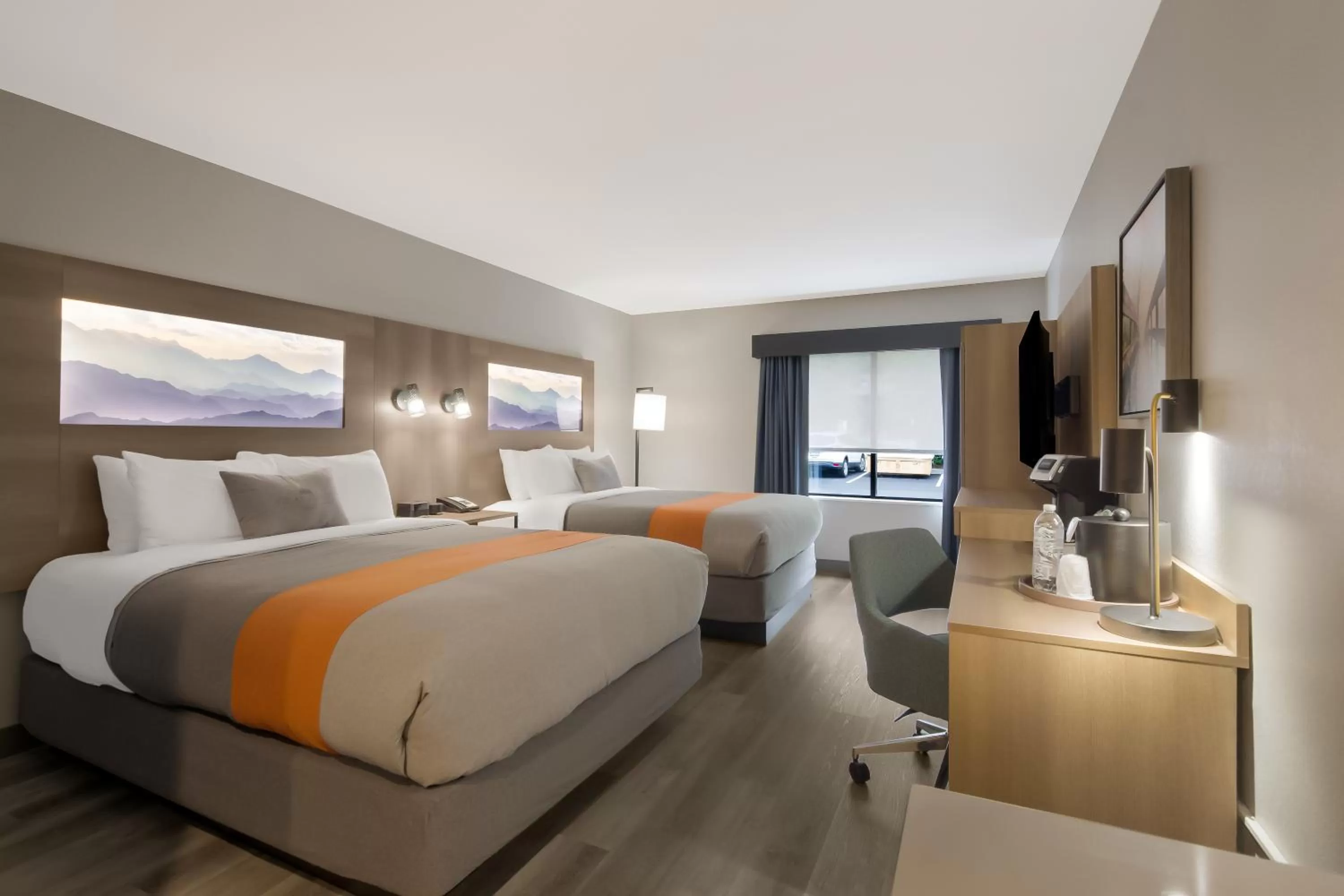 Bedroom, Bed in Graystone Lodge, an Ascend Collection Hotel