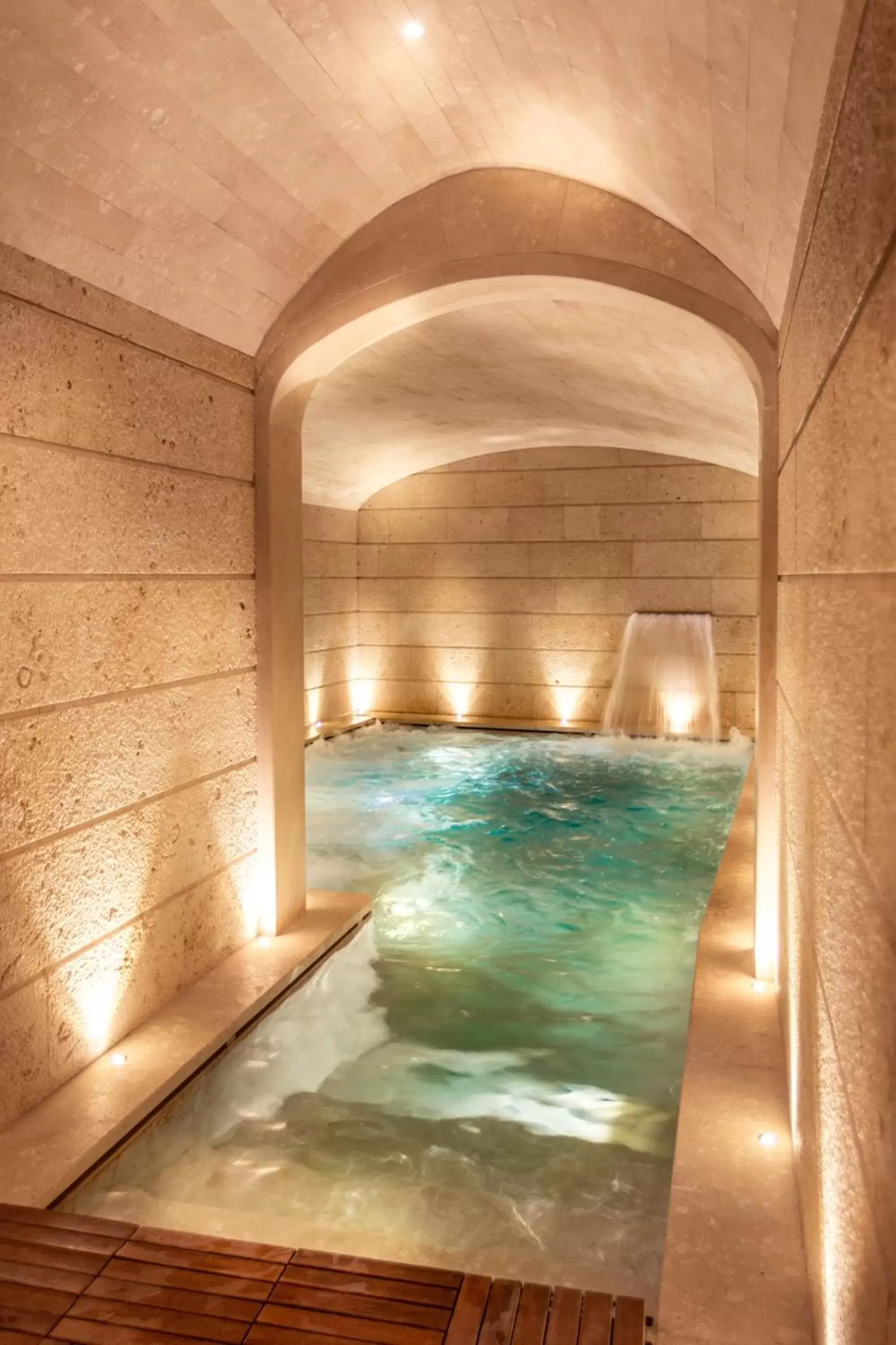 Winter, Swimming Pool in Palazzo Gattini Luxury Hotel