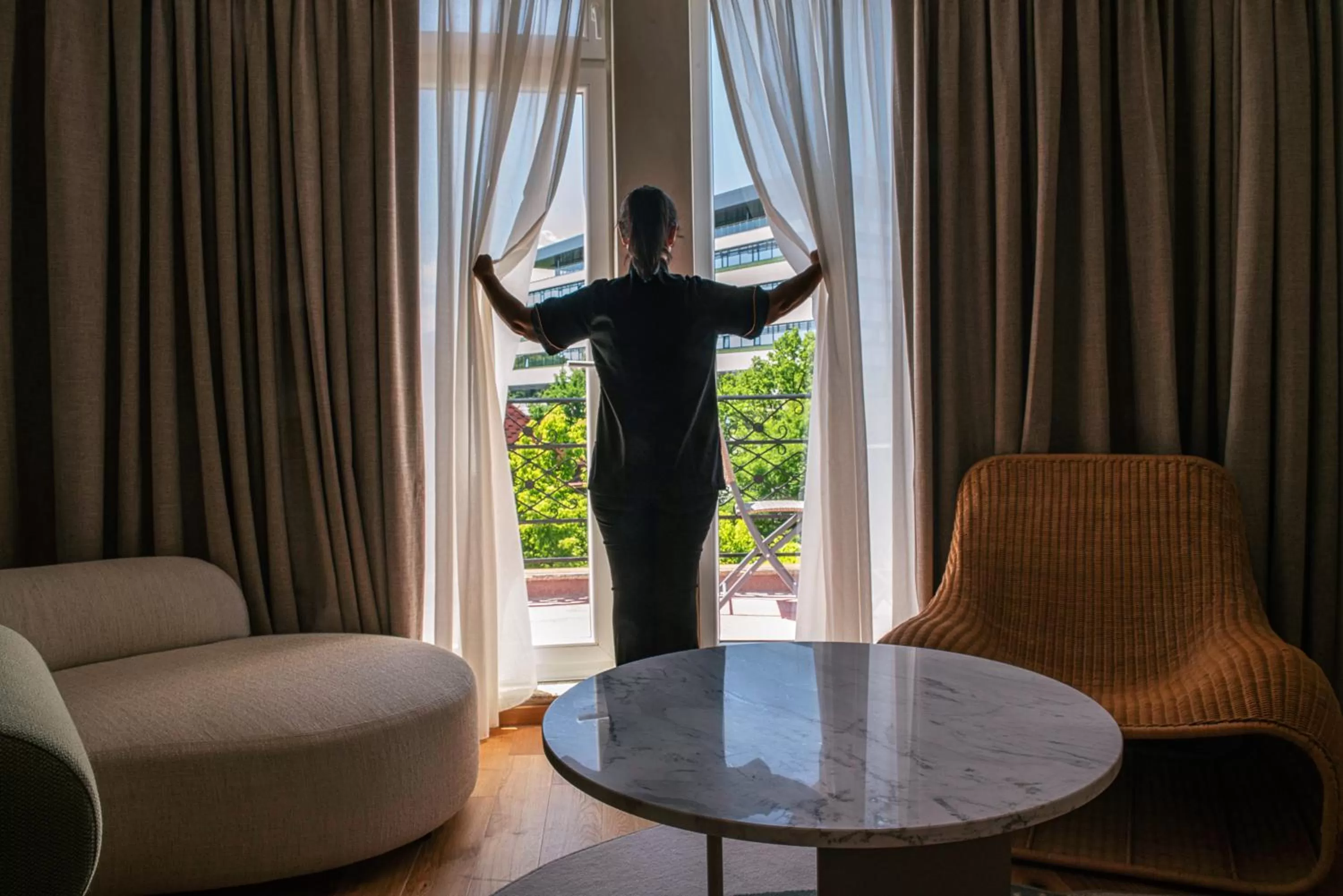 Seating area in Maison Sofia - MGallery