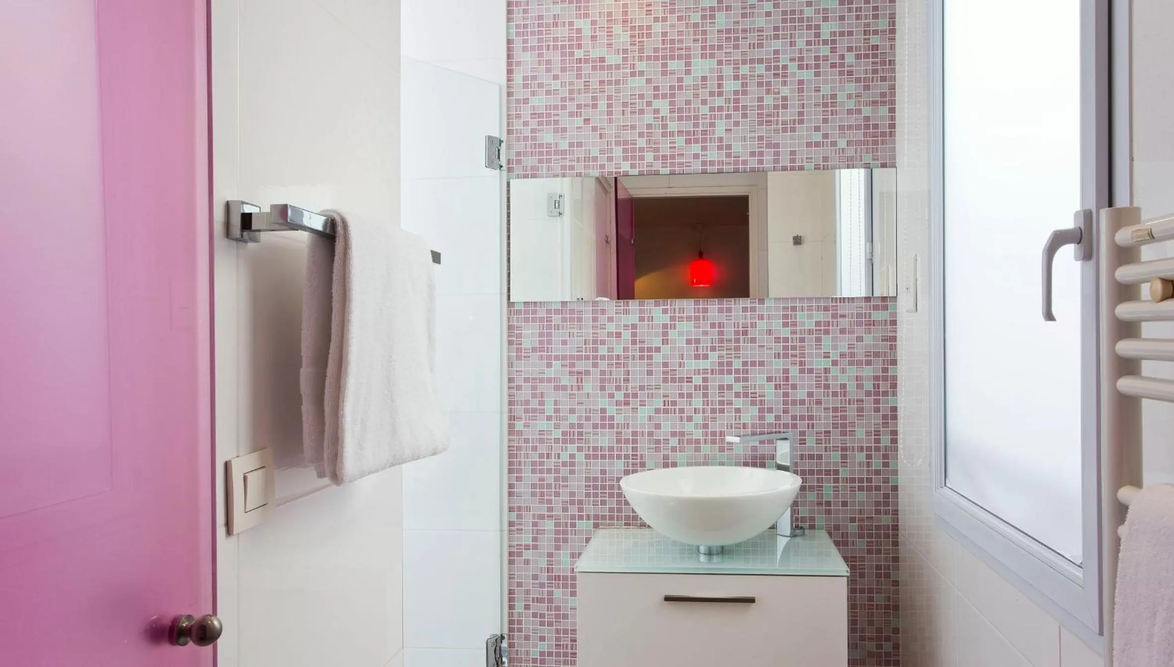 Bathroom in Color Design Hotel