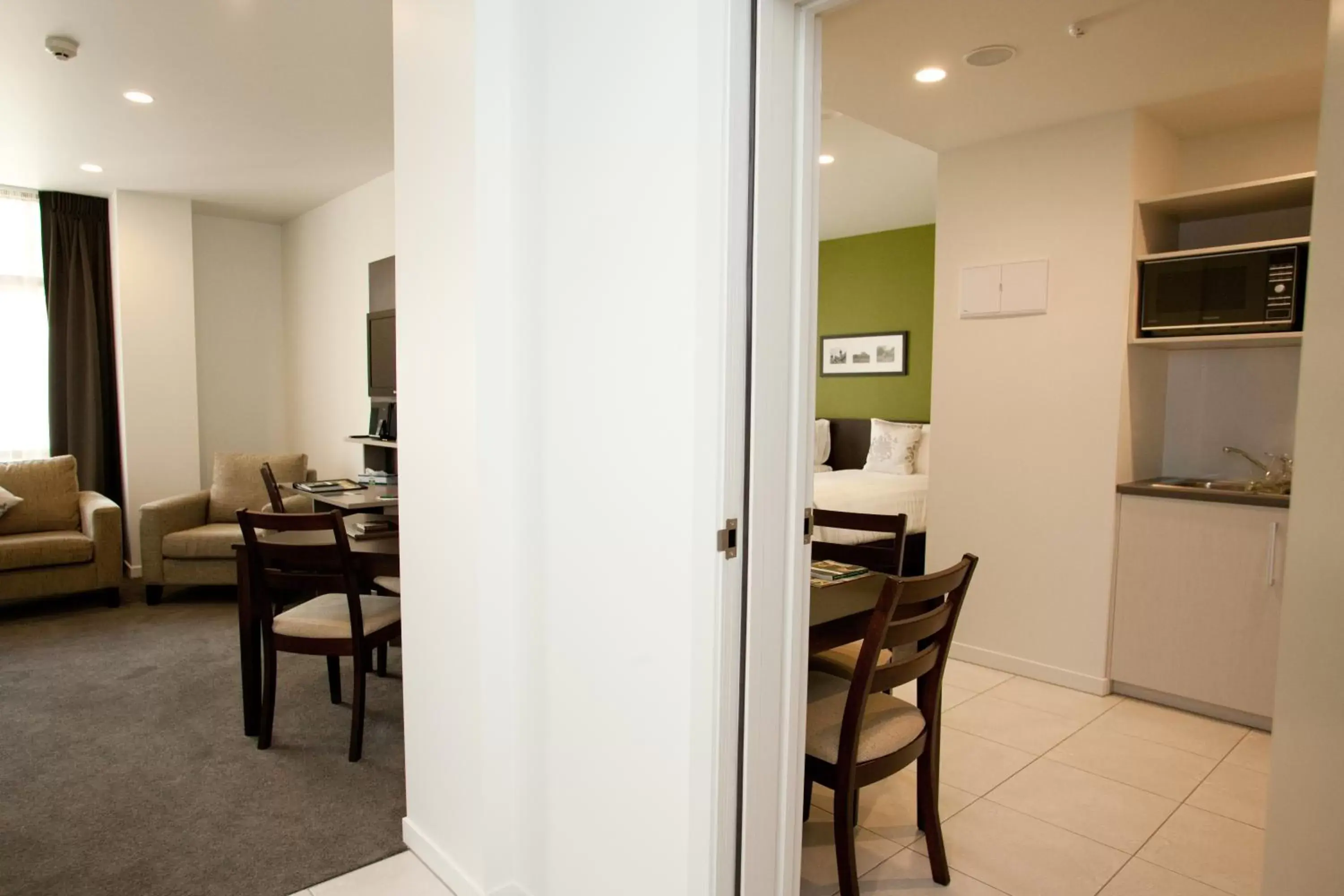 TV and multimedia, Dining Area in Quest Rotorua Central