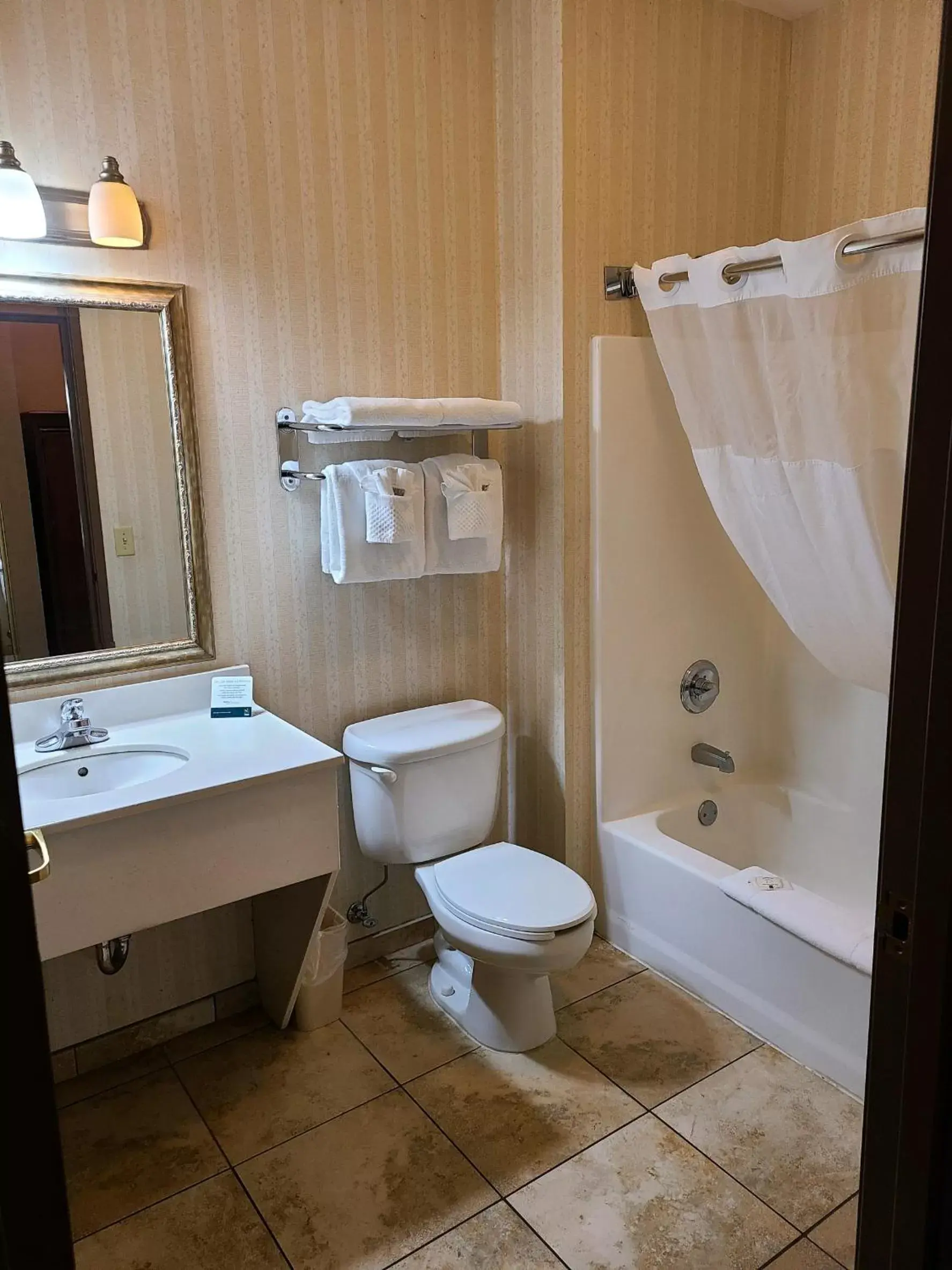 Bathroom in Quality Inn & Suites Wellington – Fort Collins