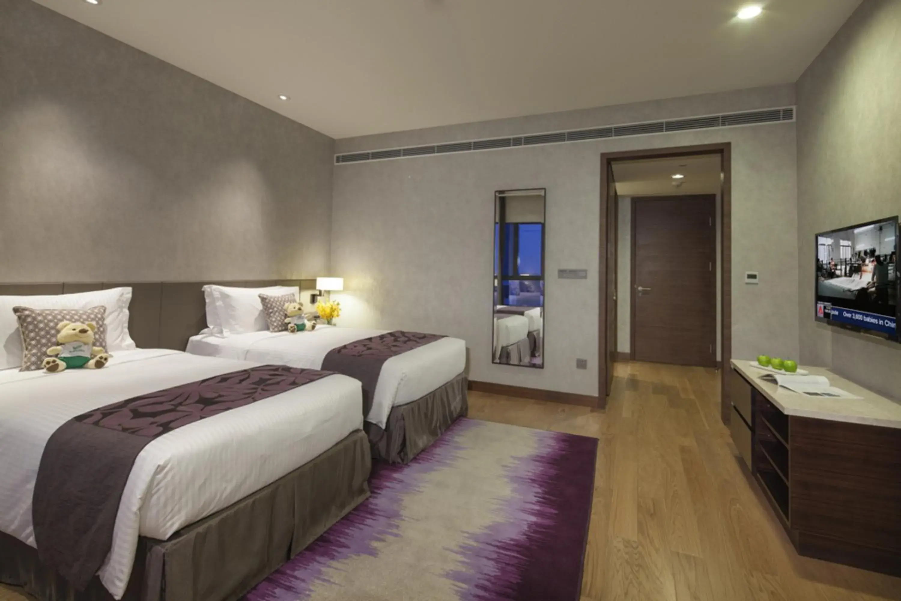 bunk bed, Bed in Ascott Raffles City Chengdu Serviced Apartments