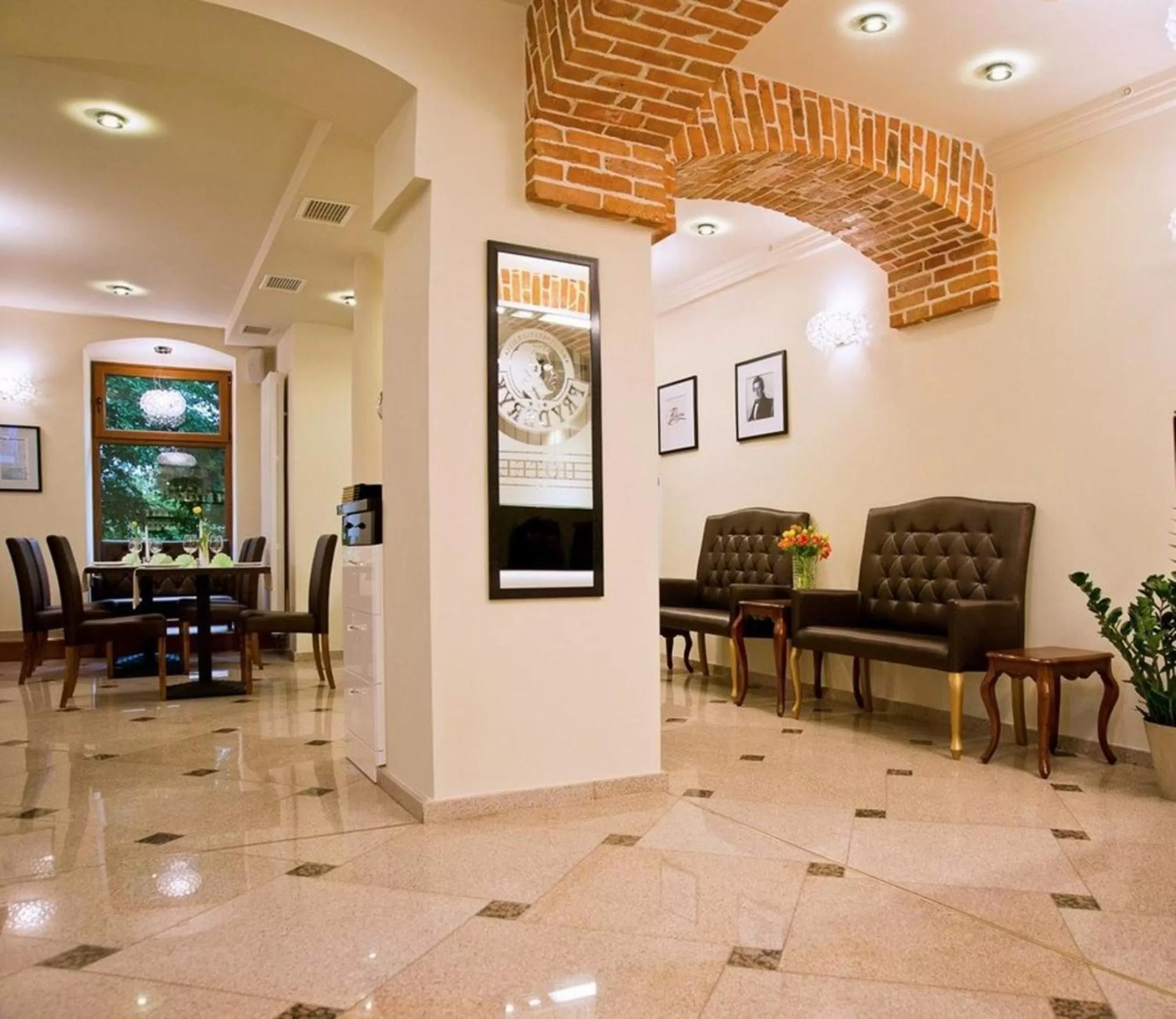 Lobby or reception in Hotel Fryderyk